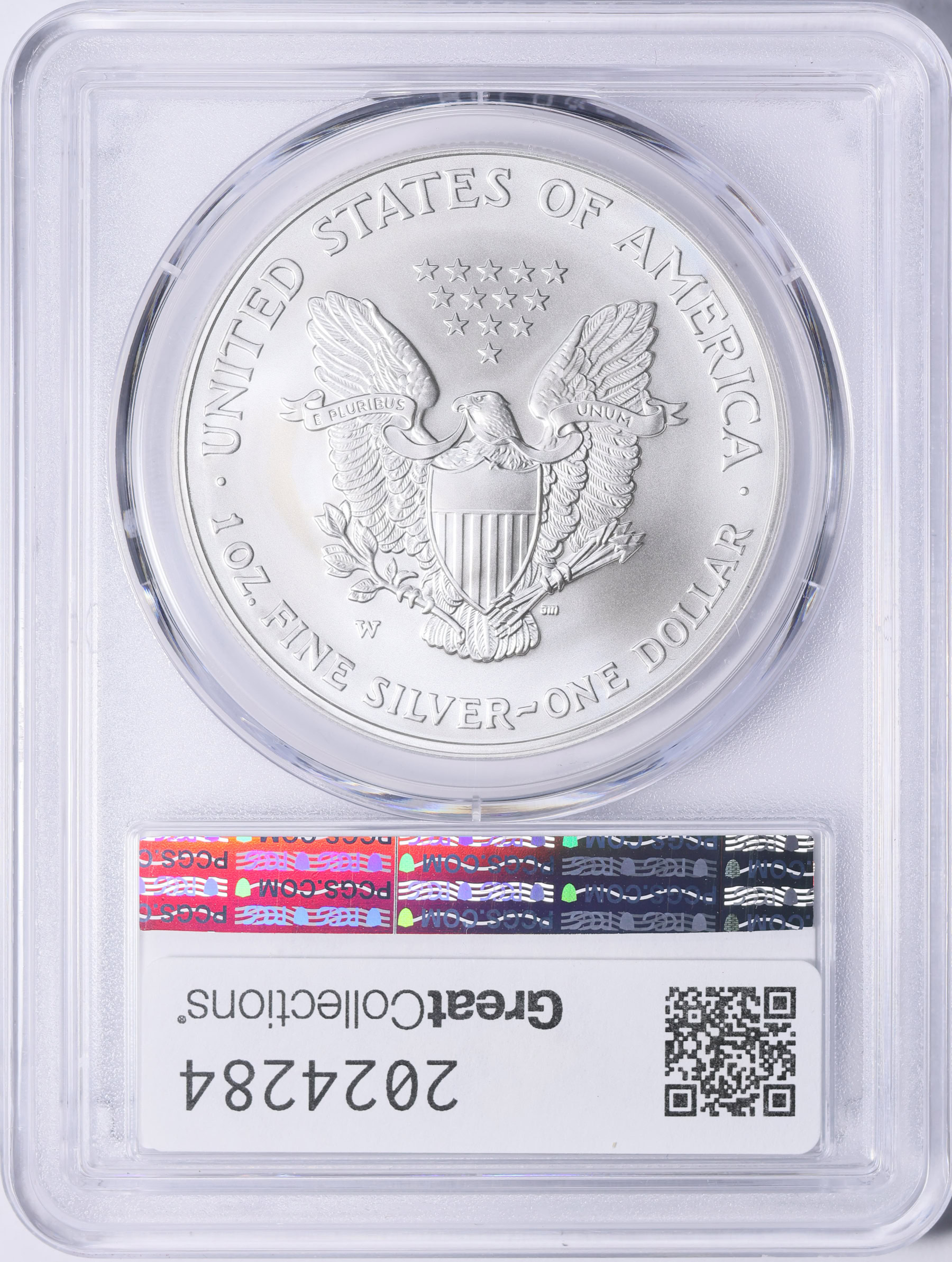 2006-W $1 Silver Eagle Burnished PCGS SP-70 (Item 2024284