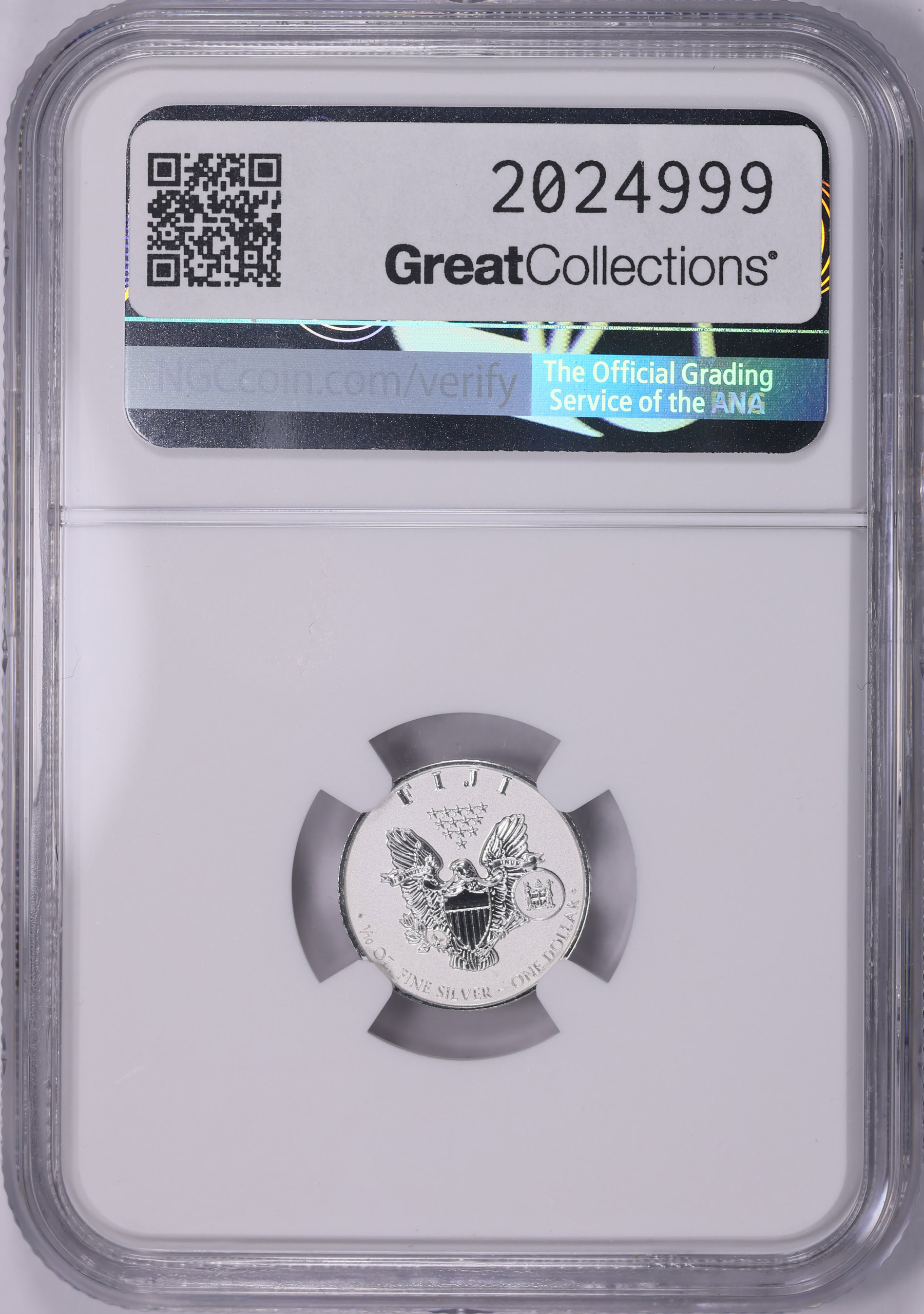 Fiji 2023 Silver $1 1/10oz Silver Eagle Reverse Proof Early