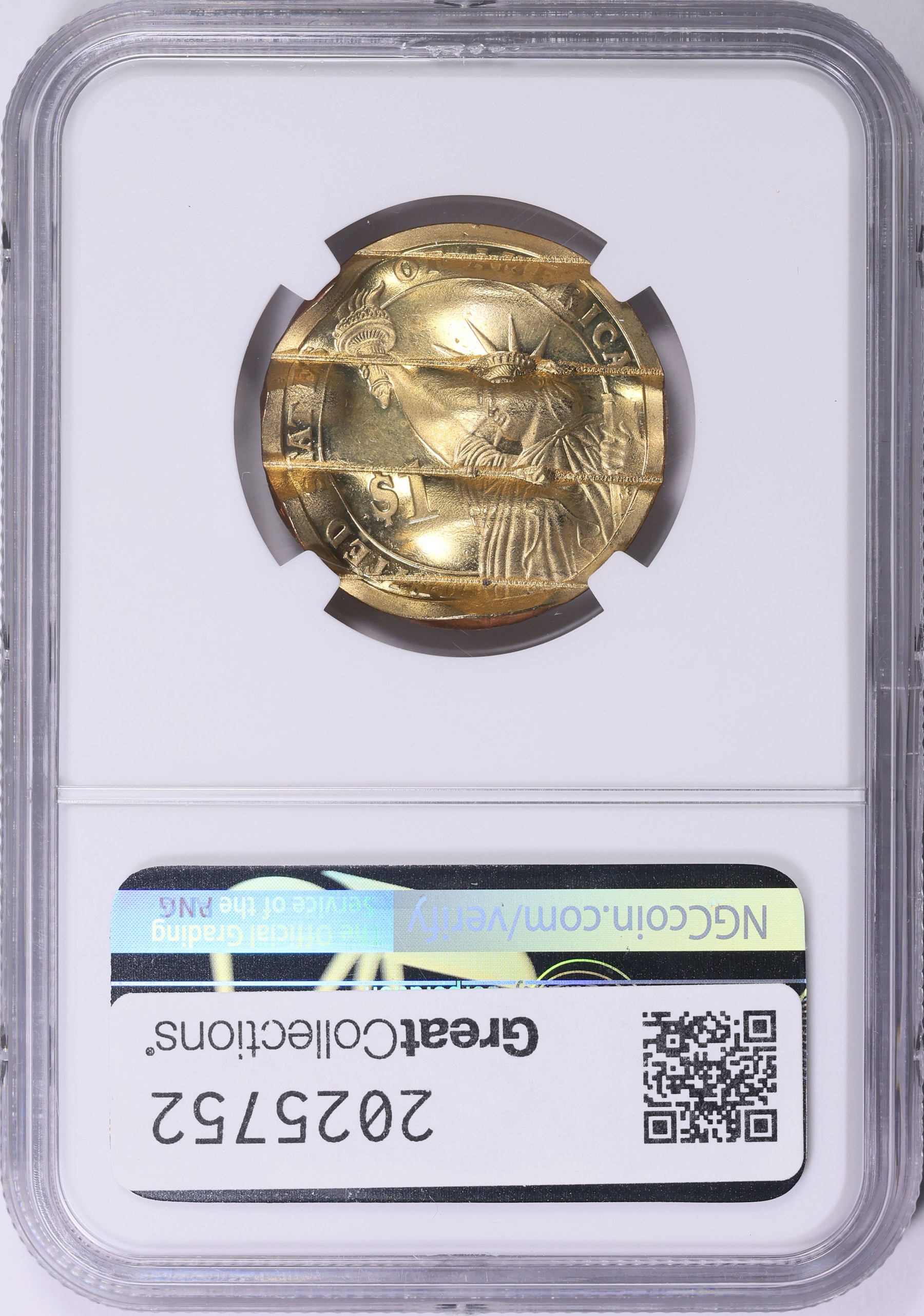 Mint Error 2007-S Presidential Dollar Thomas Jefferson Mint