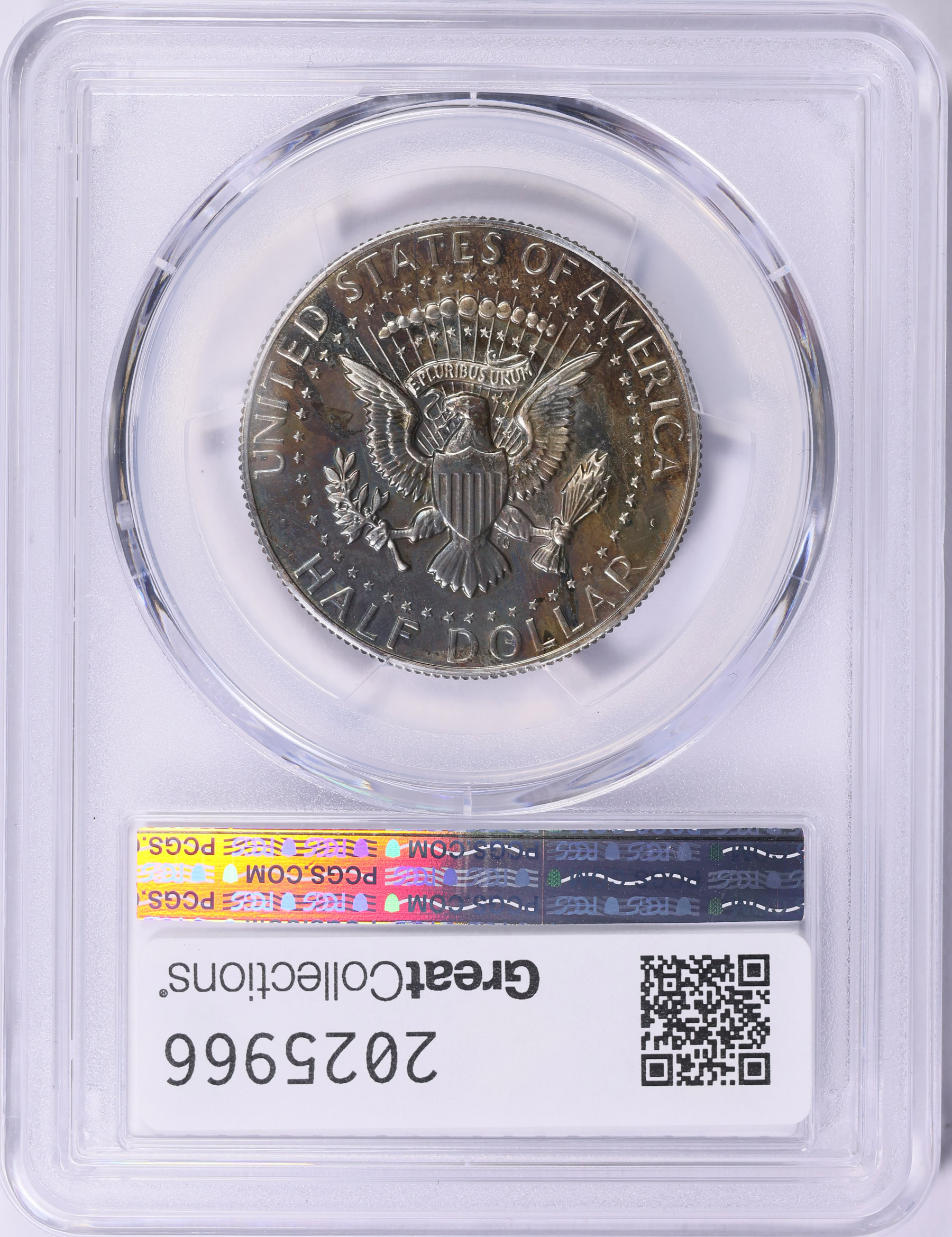 1968-S Kennedy Half Dollar PCGS Proof-65 (Toned) (Item 2025966
