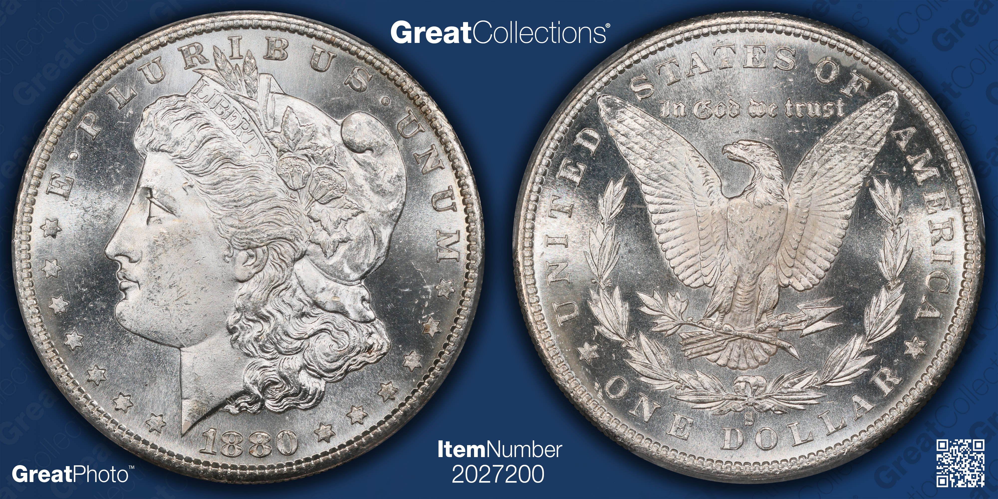 1880/79-S Morgan Silver Dollar 80/79 Large S VAM-9 *Top 100* PCGS