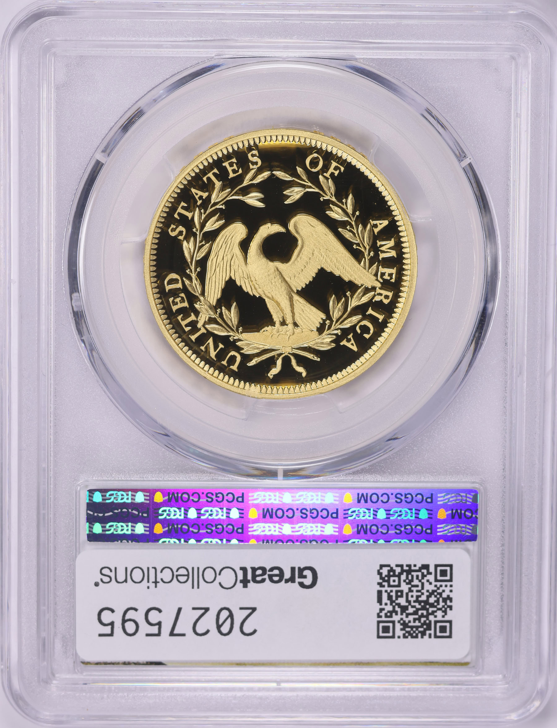 2024 Flowing Hair High Relief Gold Dollar 230th Anniversary First