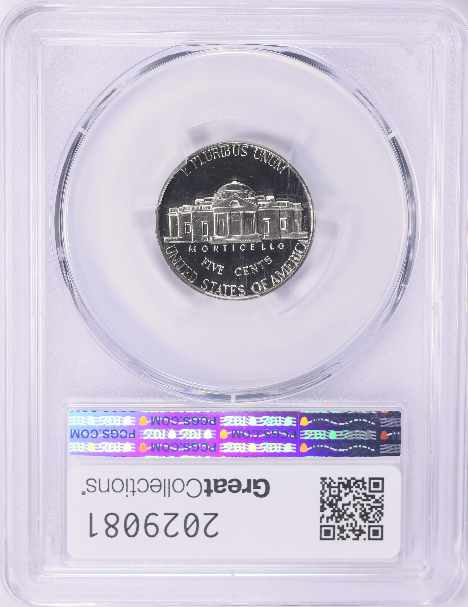 1974-S Jefferson Nickel PCGS Proof-70 DCAM (Item 2029081