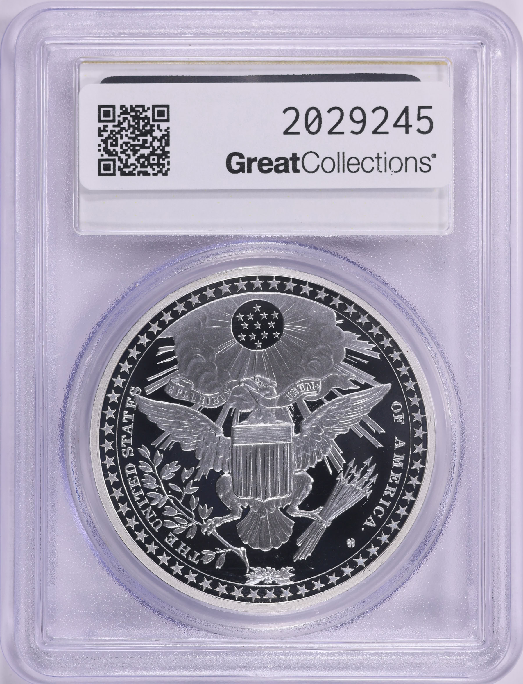 1792 (2013) Washington's Diplomatic Medal Restrike 2 oz Silver
