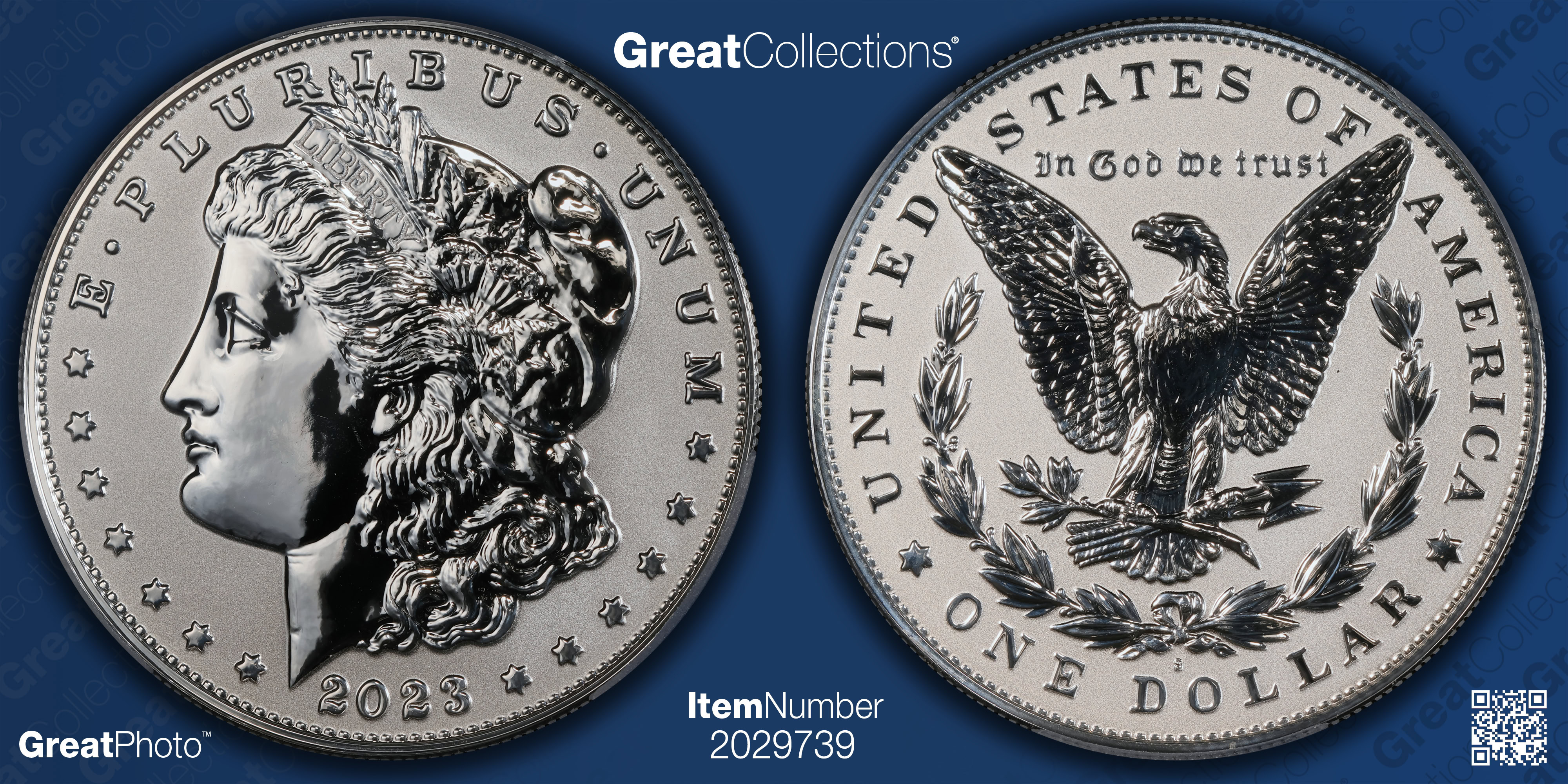 2023-S Morgan Silver Dollar Reverse Proof First Strike (From the Two ...