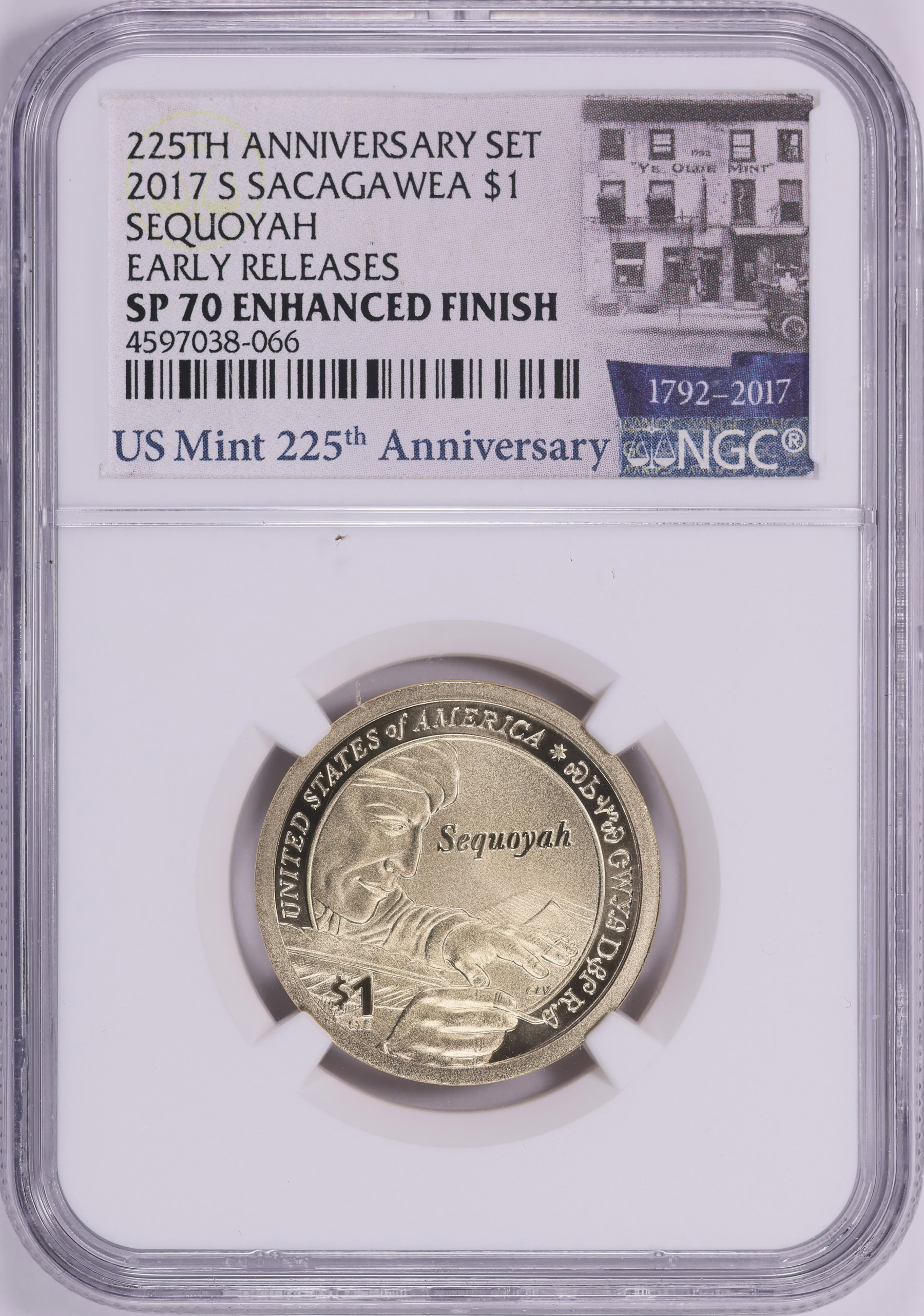 2017-S Sacagawea Dollar Native American (From the Enhanced