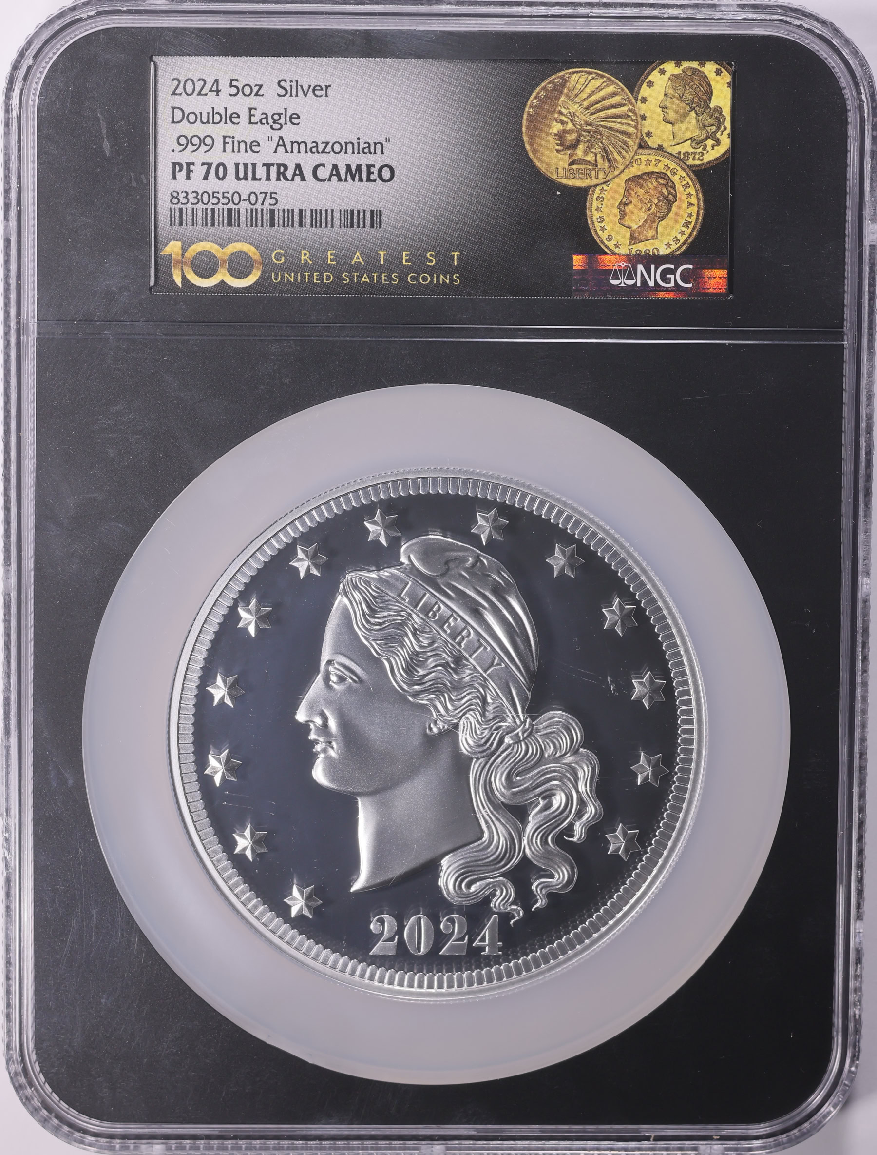 2024 Gold 1 oz Medal and Silver 5 oz. Double Eagle Amazonian