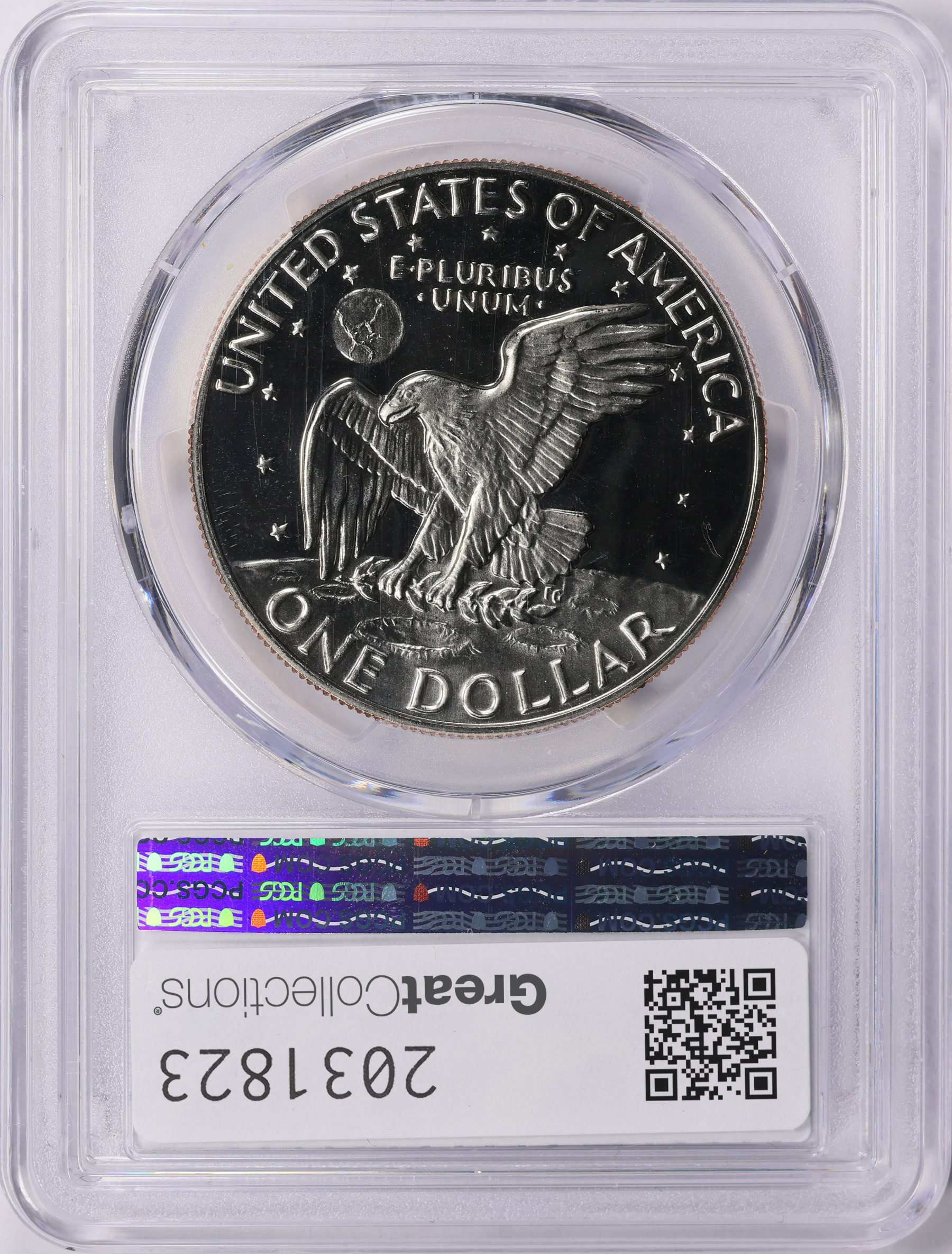 1974-S Eisenhower Dollar Clad PCGS Proof-70 DCAM (Item 2031823