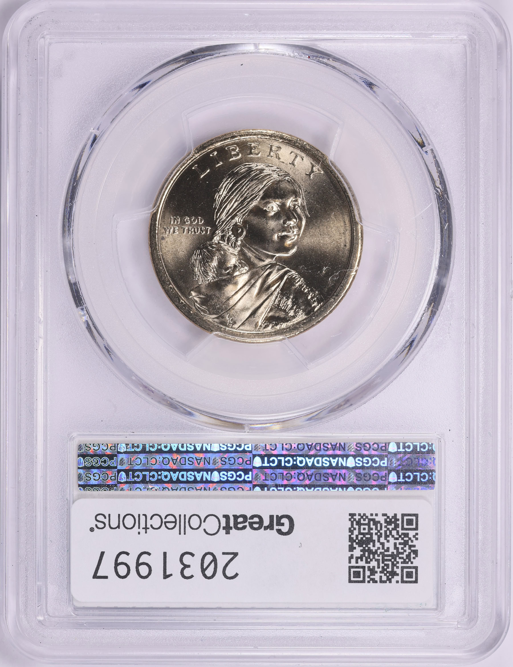 Mint Error (2009) Sacagawea Dollar Three Sisters Agriculture