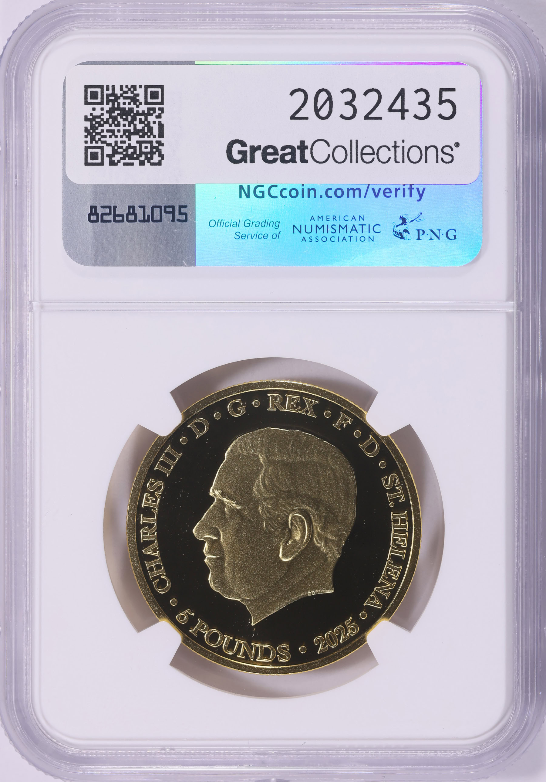 St. Helena 2025 Gold £5 The Ride of Paul Revere Advanced Releases