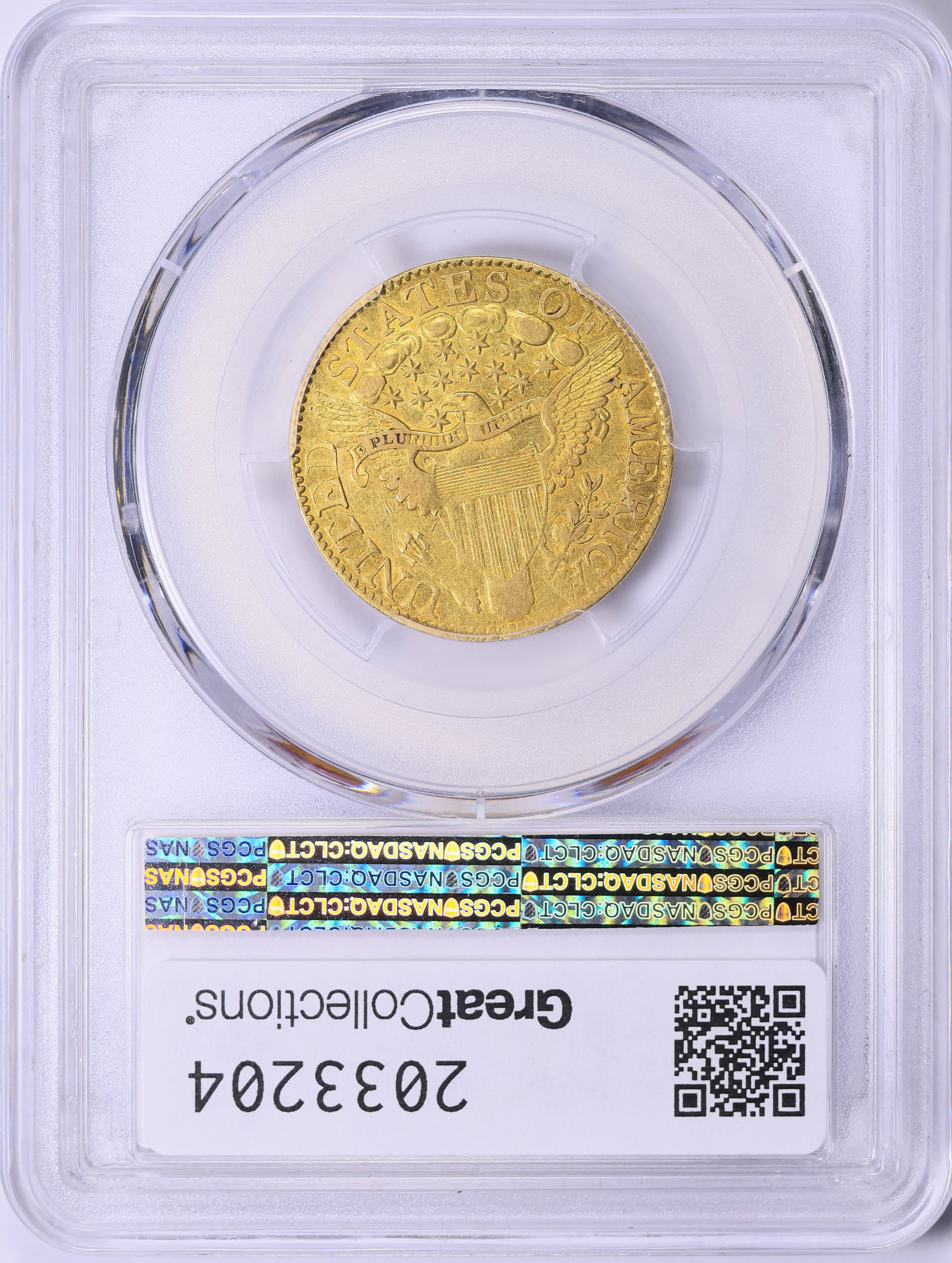 1799 Capped Bust Right Gold Half Eagle Large Stars Reverse PCGS AU-53 ...