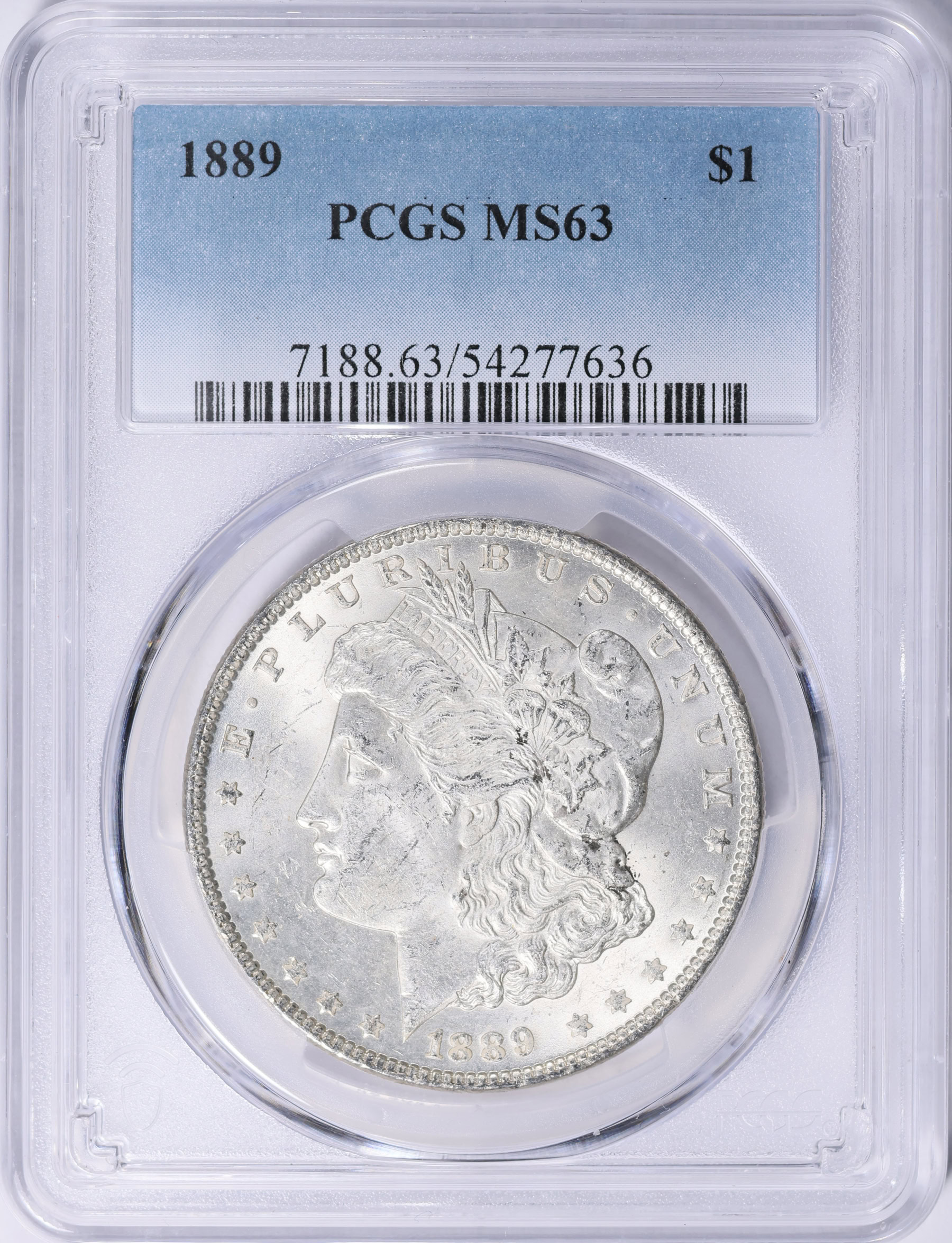 1889 Morgan Silver Dollar PCGS MS-63 (Item 2033261