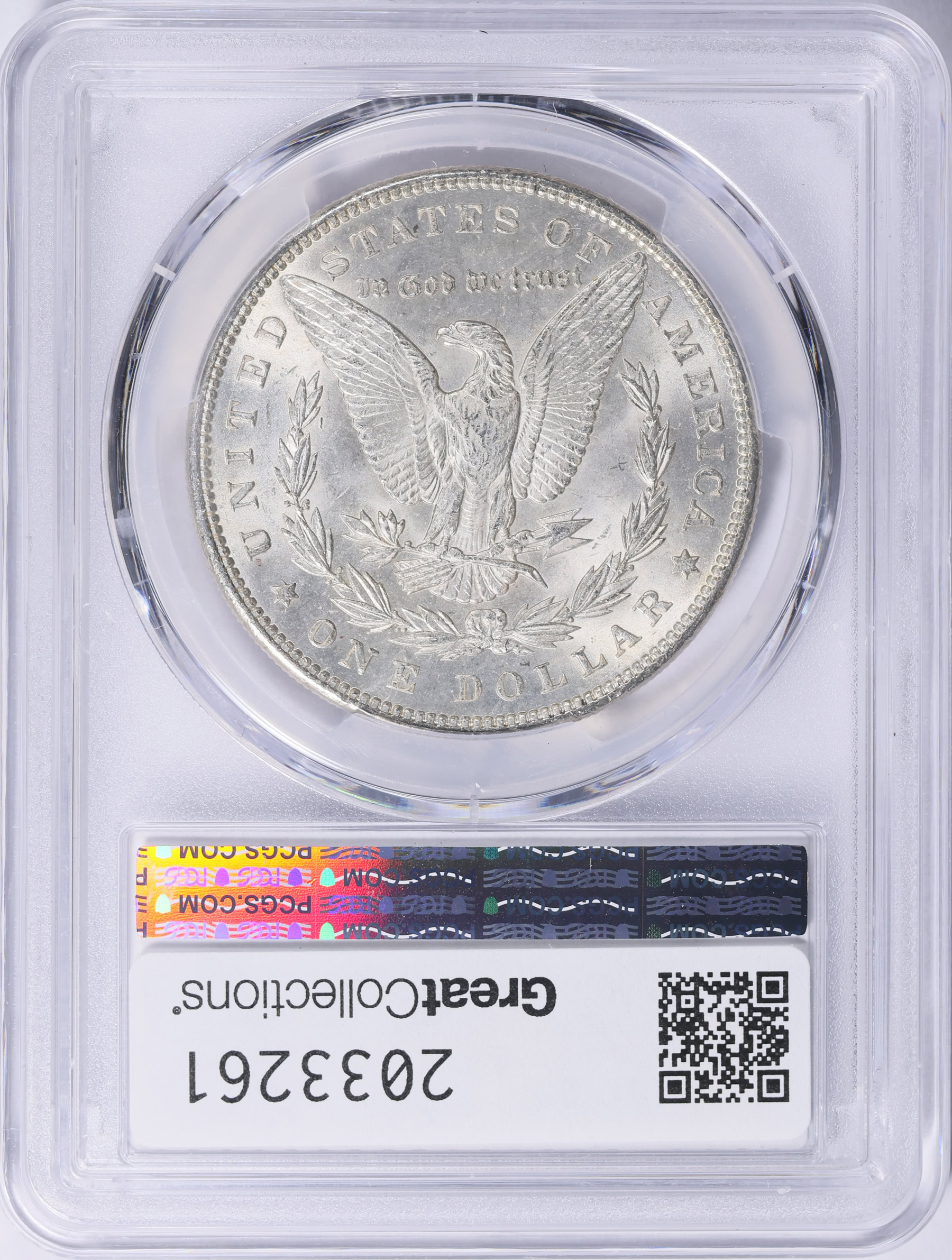1889 Morgan Silver Dollar PCGS MS-63 (Item 2033261