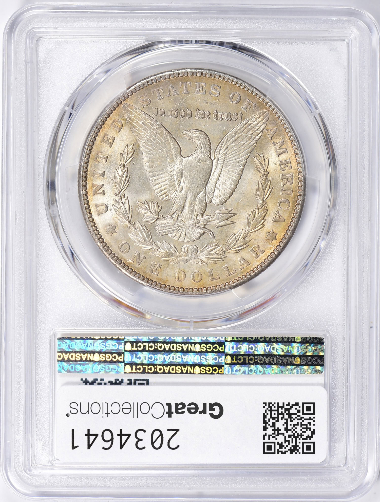1904 Morgan Silver Dollar PCGS MS-62 (Toned) (Item 2034641
