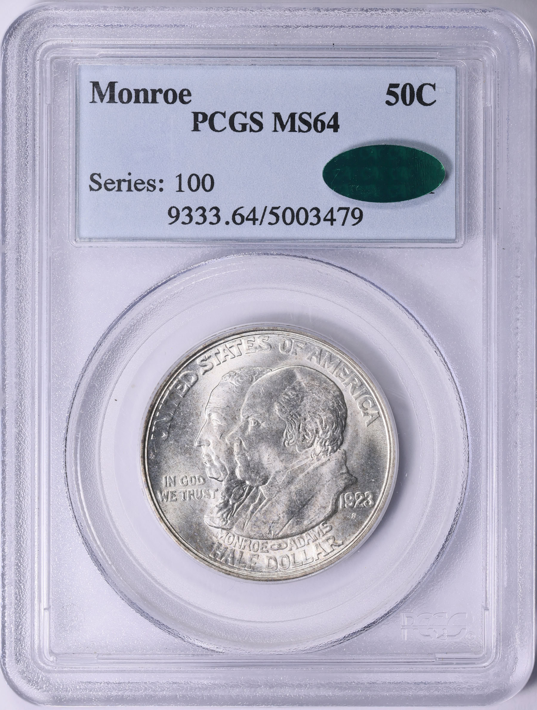 1923年 ドイツ 500マルク貨 PCGS MS64 ワイマール共和国 アルミ