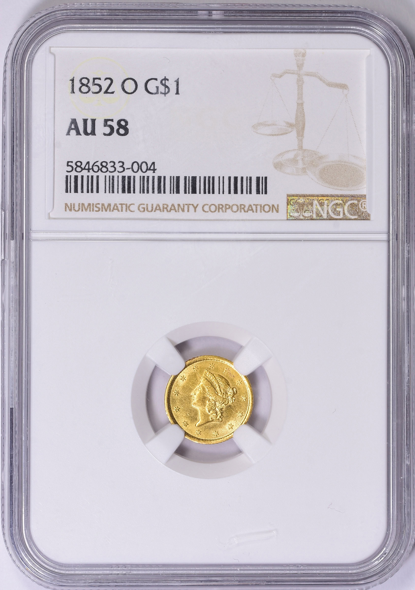 AH1336//1 オスマン・トルコ帝国 25クルシュ金貨 NGC MS62 MS62】1918/19年（ヒジュラ暦1336年）イスラム王朝 オスマン帝国