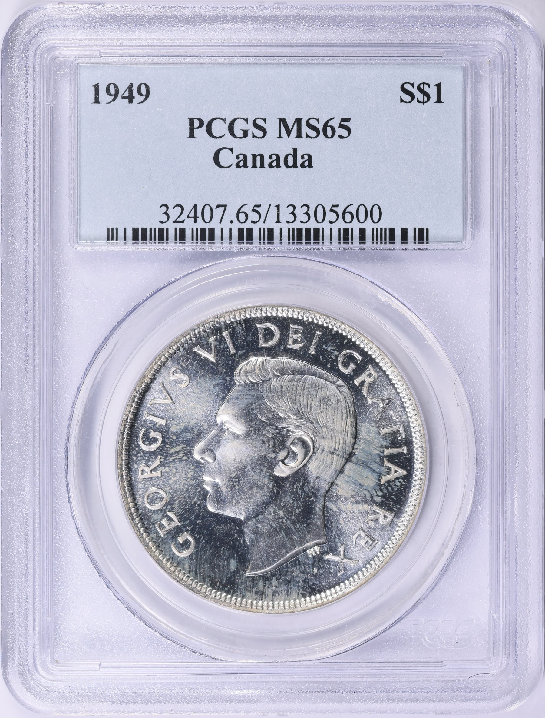 Canada 1949 Silver Dollar Canada KM-47 PCGS MS-65 (Item 2034861