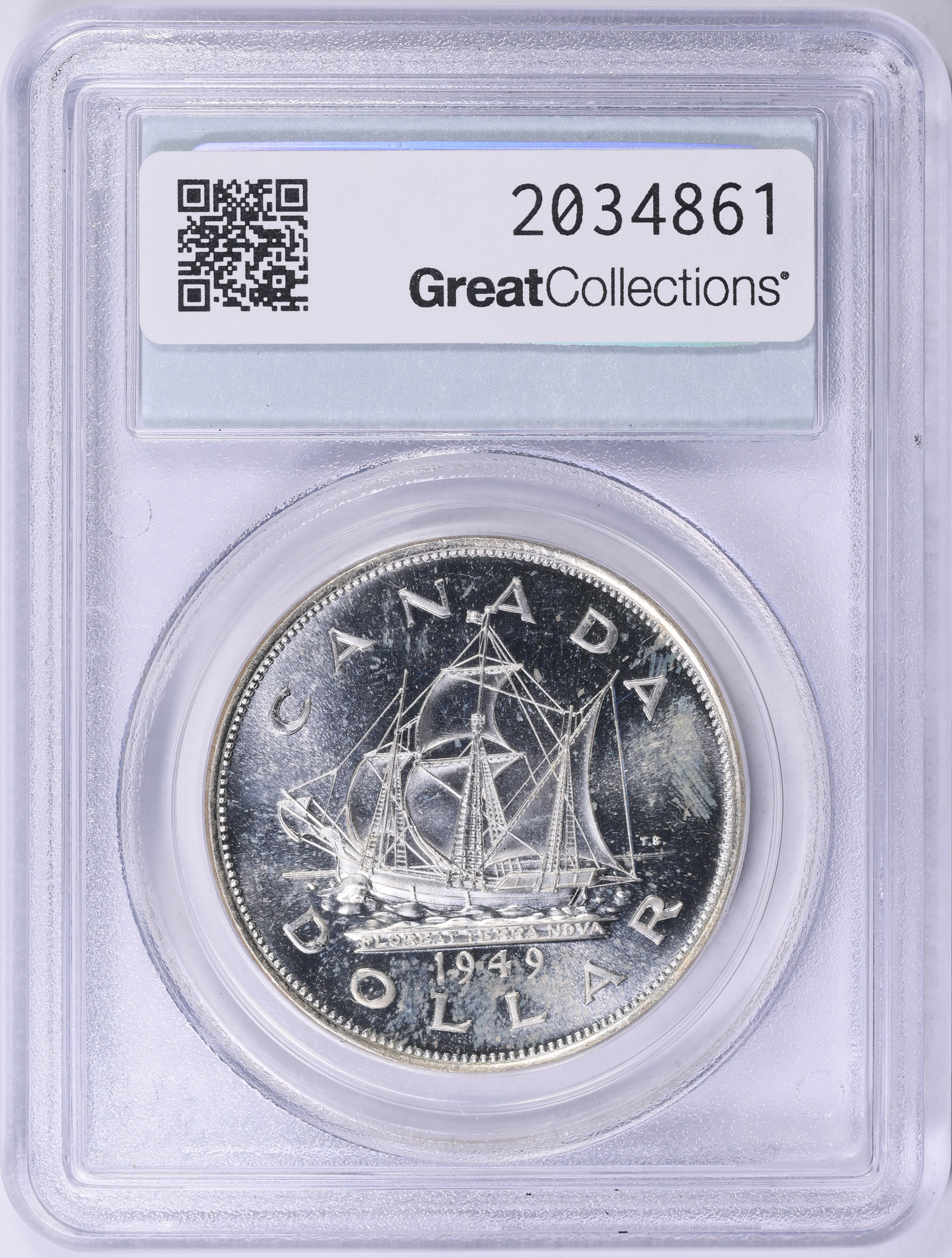 Canada 1949 Silver Dollar Canada KM-47 PCGS MS-65 (Item 2034861