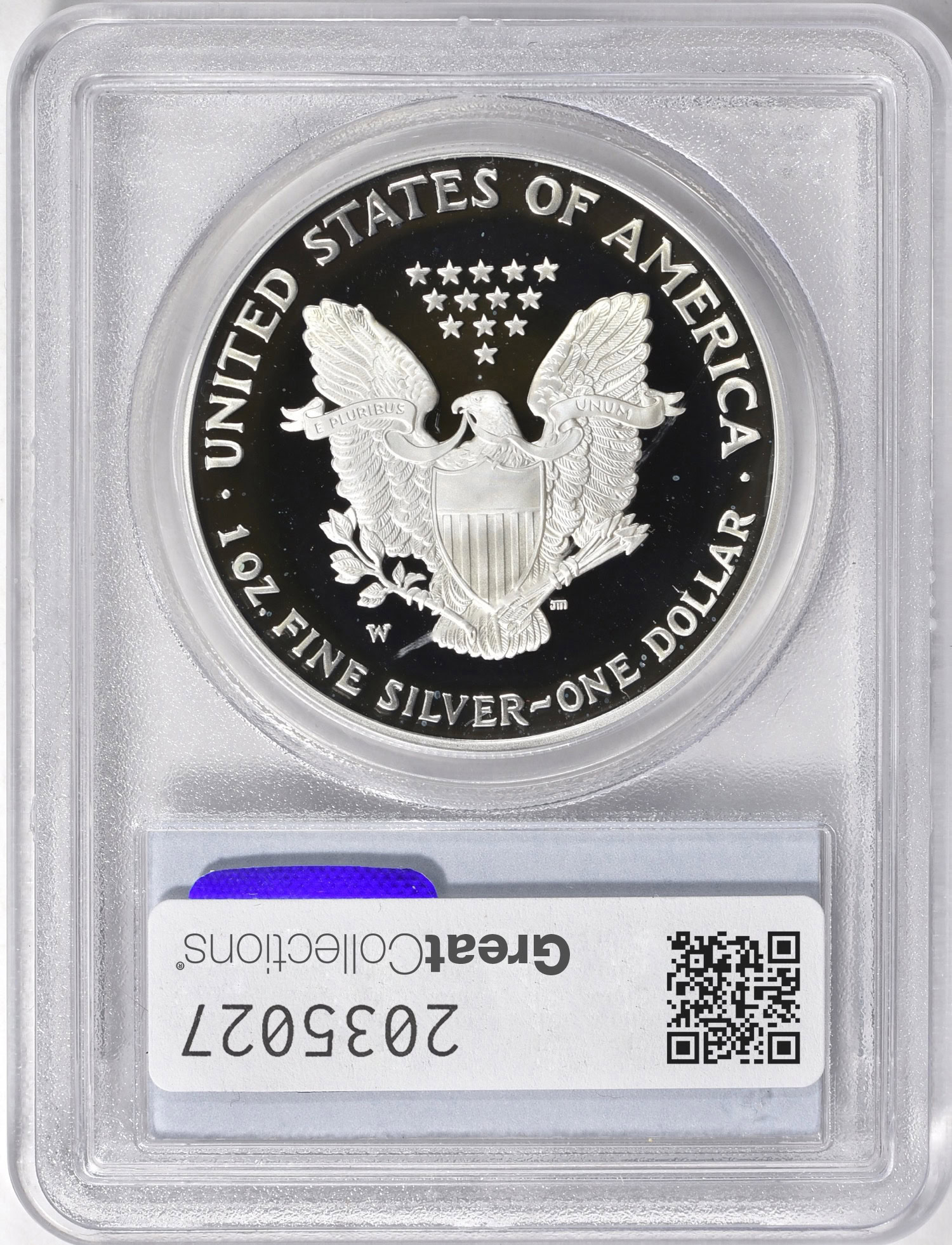 2003-W $1 Silver Eagle PCGS Proof-69 DCAM (Item 2035027