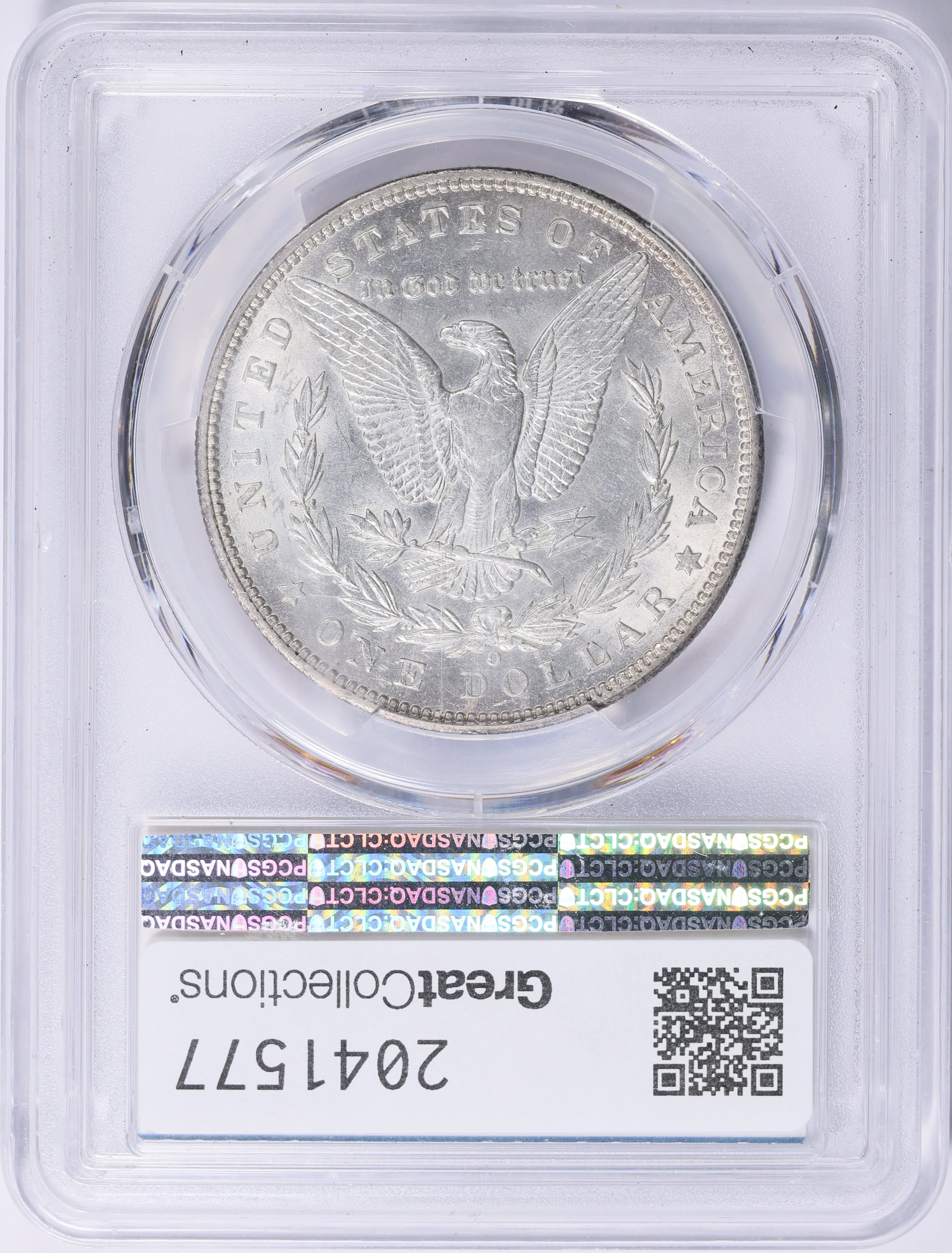 1893-O Morgan Silver Dollar PCGS AU-58 (Item 2041577