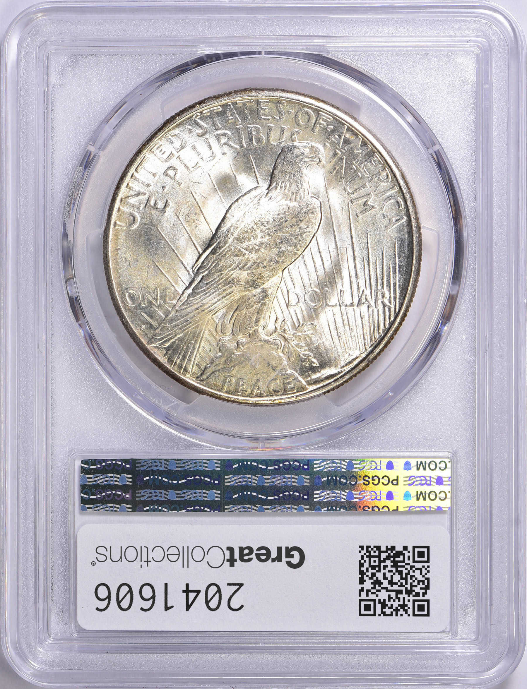 1922-S Peace Silver Dollar PCGS MS-65 (Item 2041606