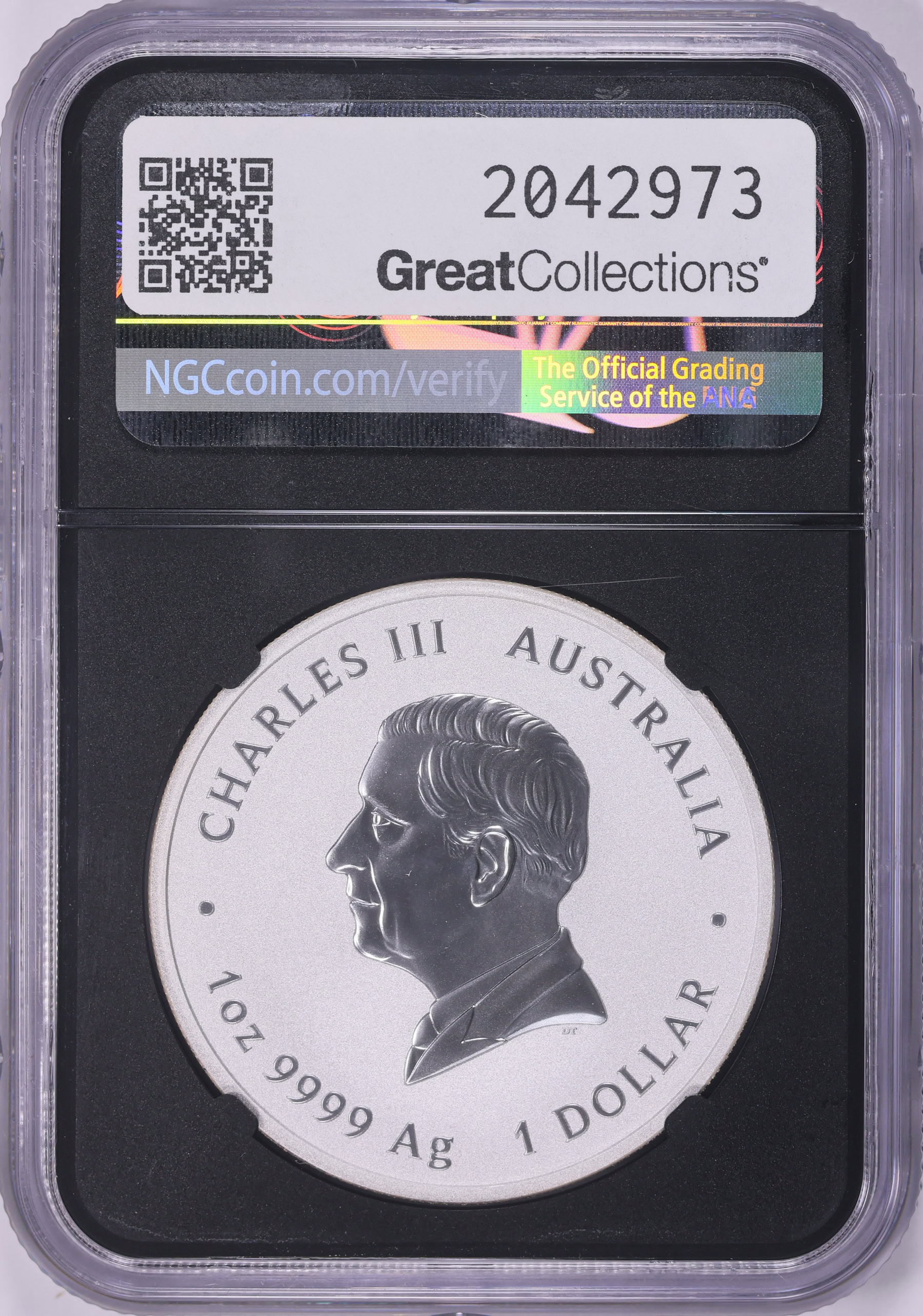 Australia 2026-P Silver Dollar Lunar Series Year of the Horse NGC