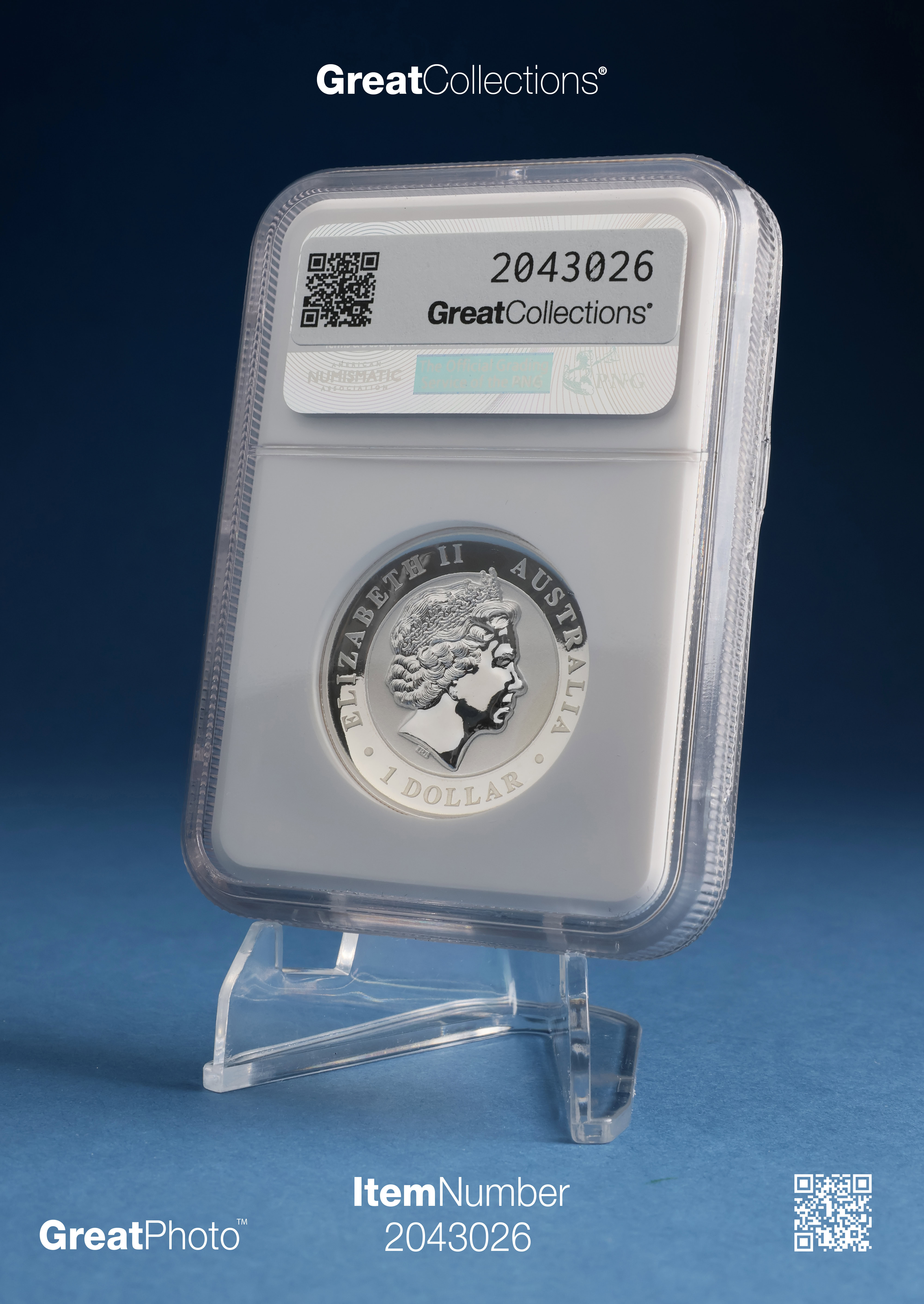 Australia 2017-P Silver Dollar Wedge Tailed Eagle High Relief