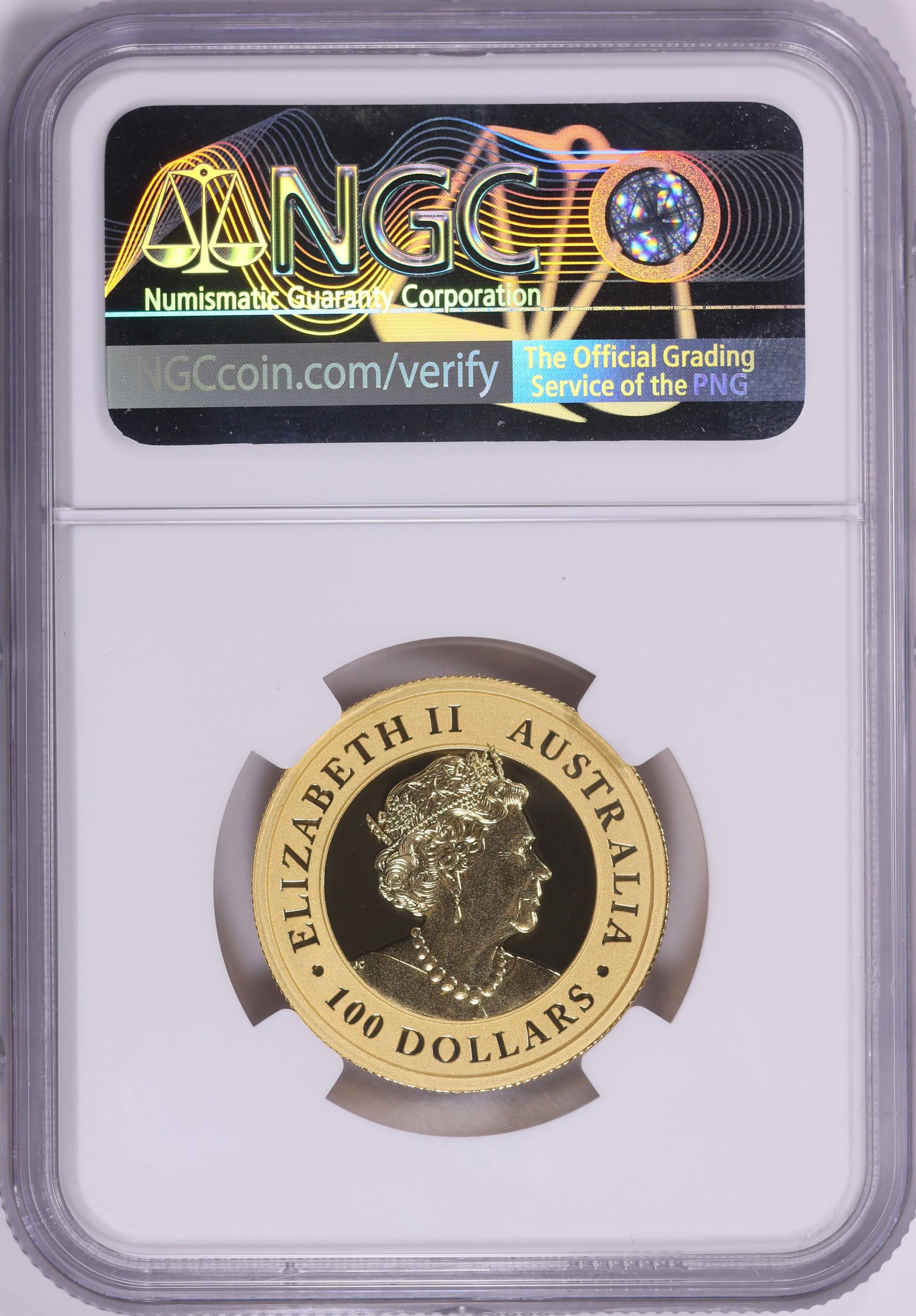 Australia 2022-P Gold $100 Wedge-Tailed Eagle Ultra High Relief in