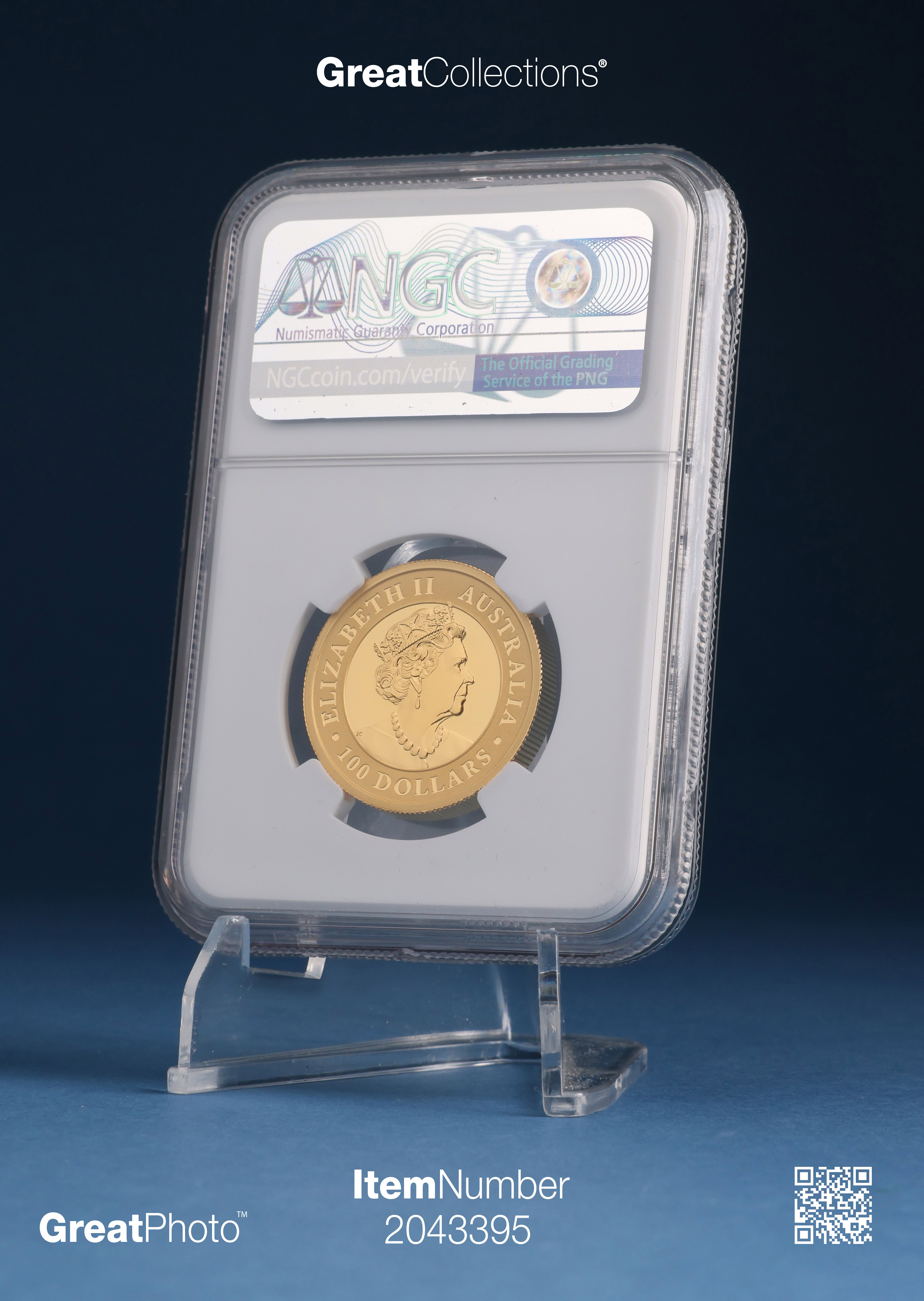 Australia 2022-P Gold $100 Wedge-Tailed Eagle Ultra High Relief in