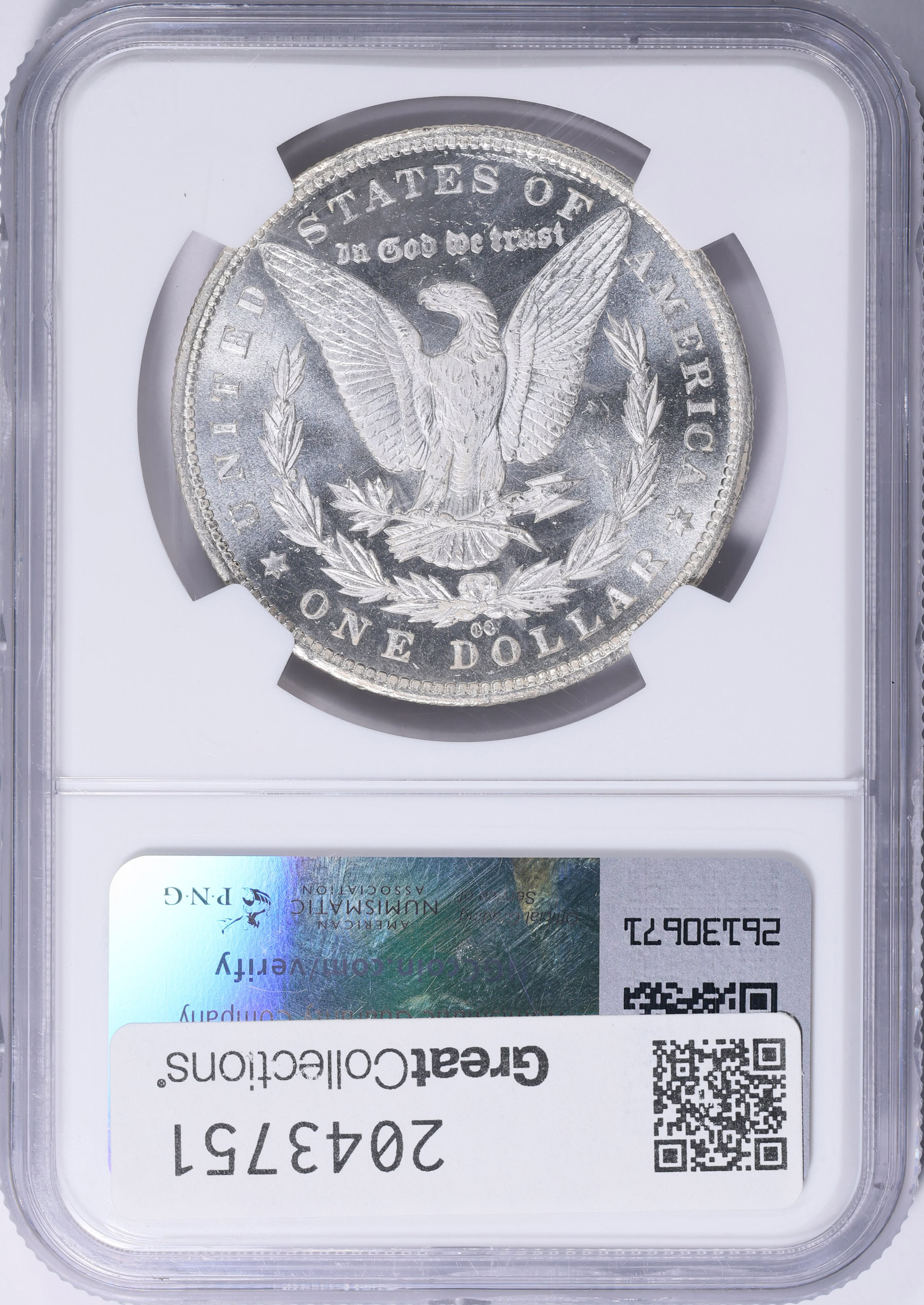 1885-CC Morgan Silver Dollar NGC MS-66 (Item 2043751 ...