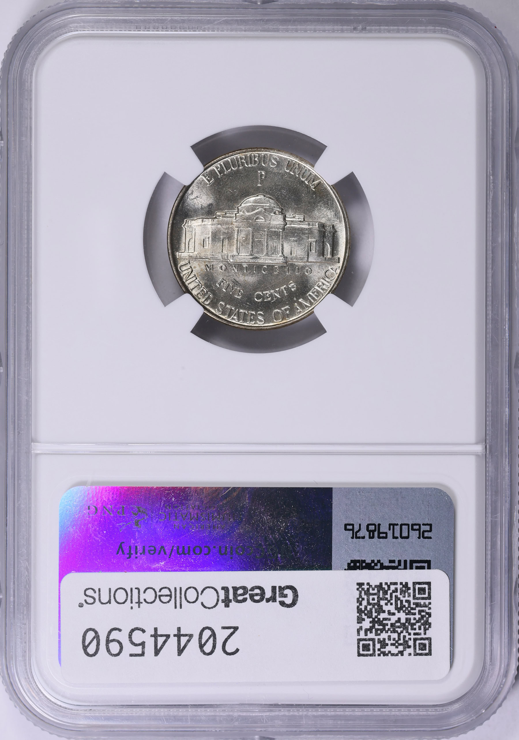 1943-P Jefferson Nickel Doubled Die Obverse FS-103 NGC MS-66 (Item