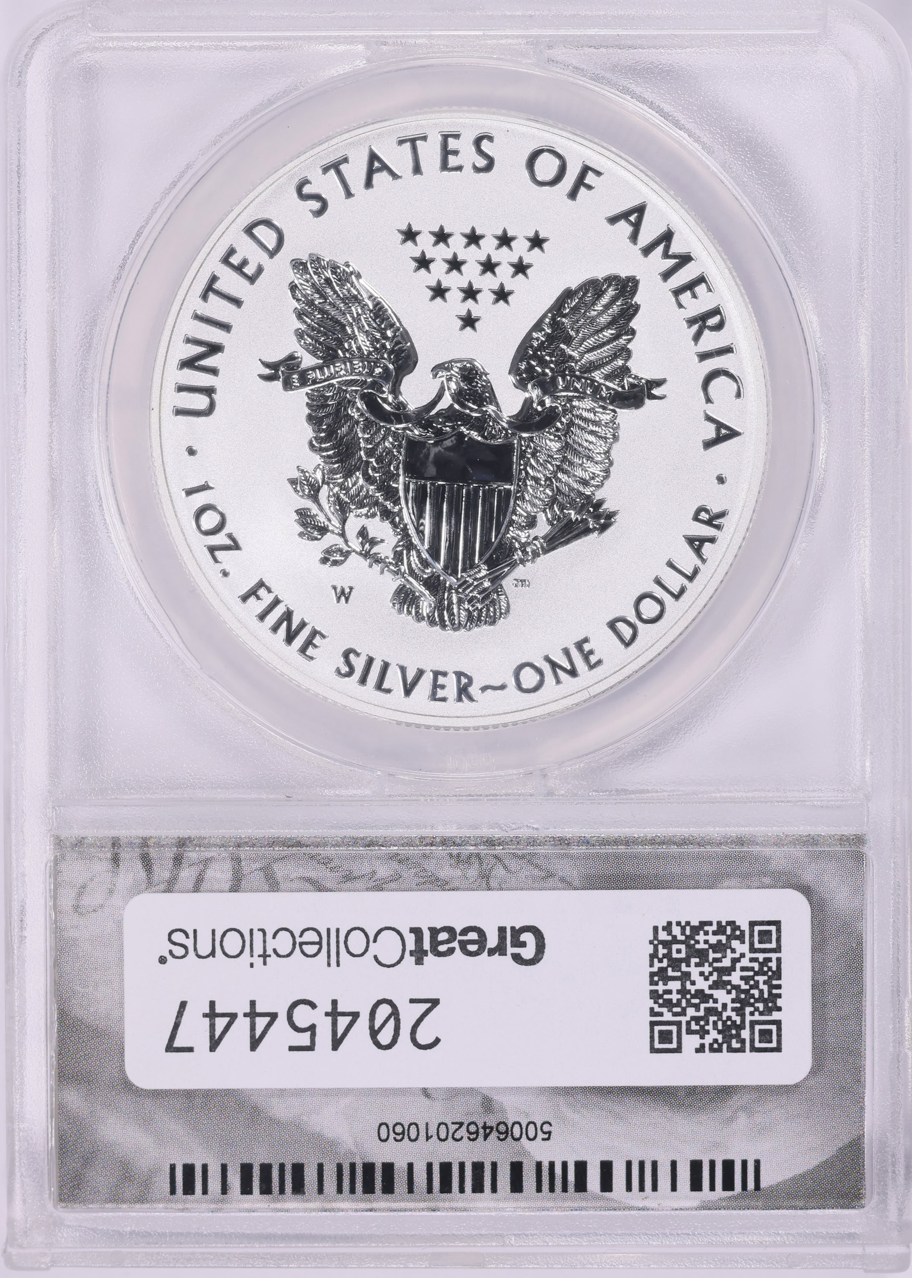 2013-W $1 Silver Eagle Reverse Proof ANACS Proof-70 DCAM (Item 2045447 ...