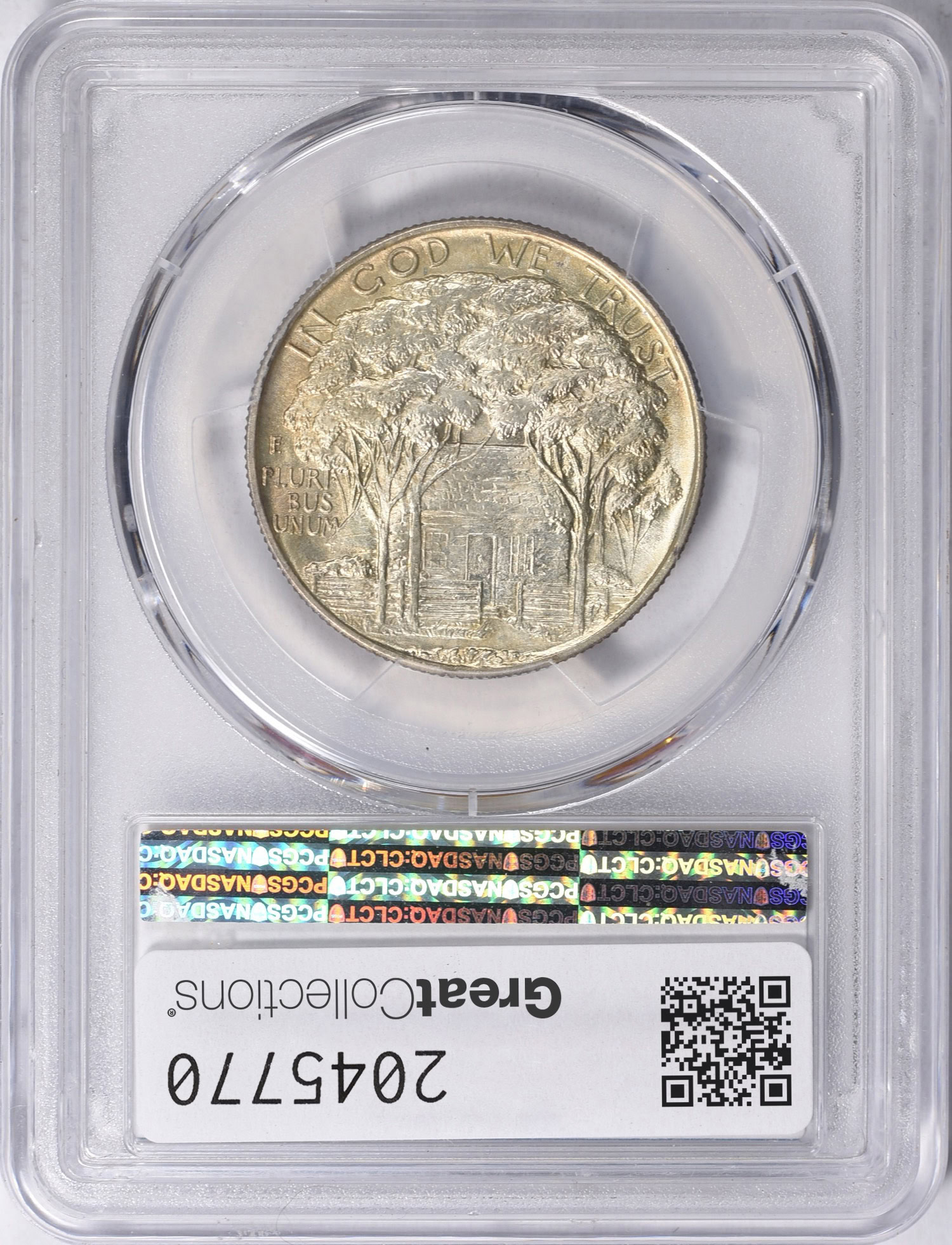 1922 Grant Memorial Half Dollar No Star PCGS MS-66+ (CAC Green