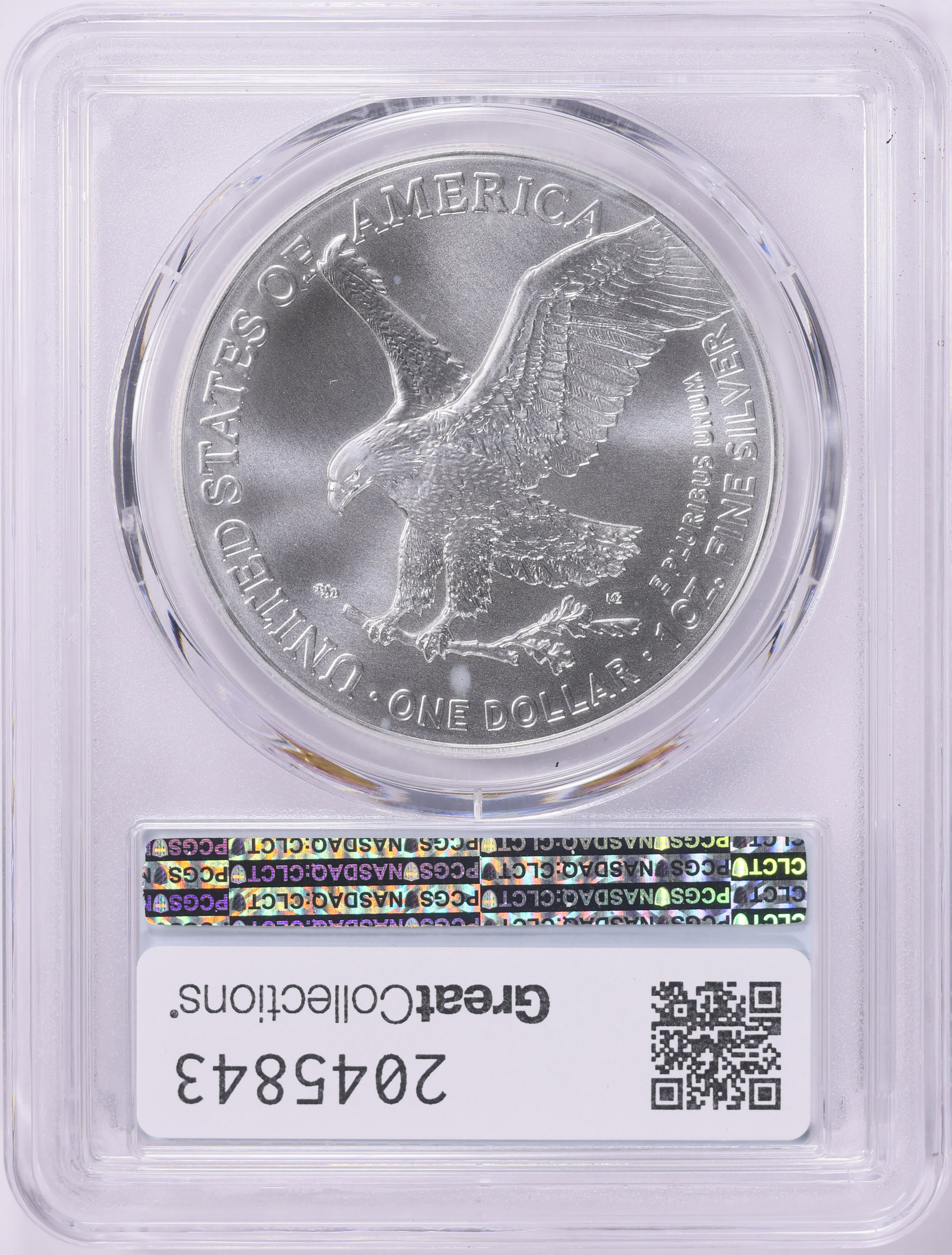 2021 $1 Silver Eagle Type 2 First Strike PCGS MS-70 (Item 2045843