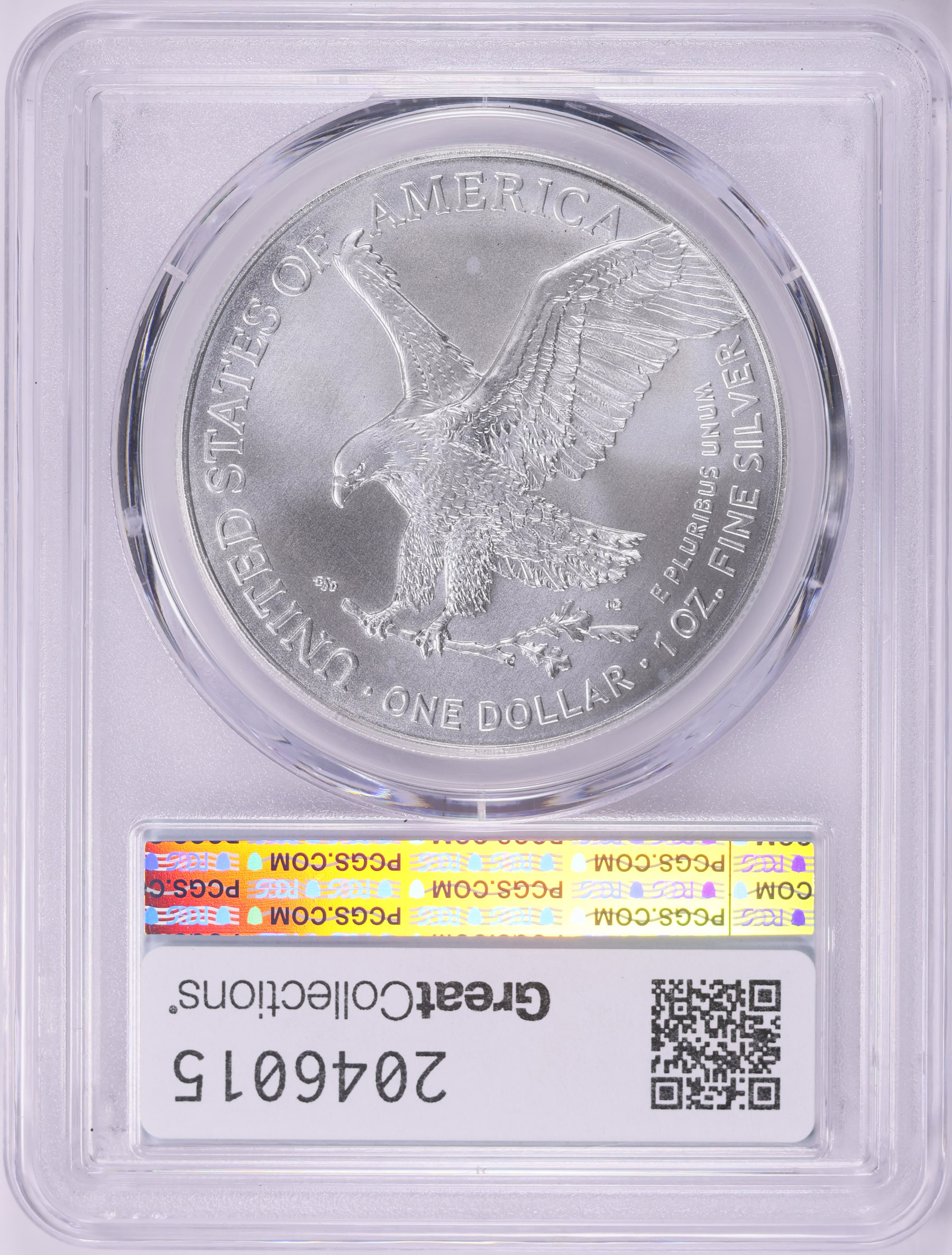 2024 $1 Silver Eagle First Day of Issue PCGS MS-70 | PCGS Cert