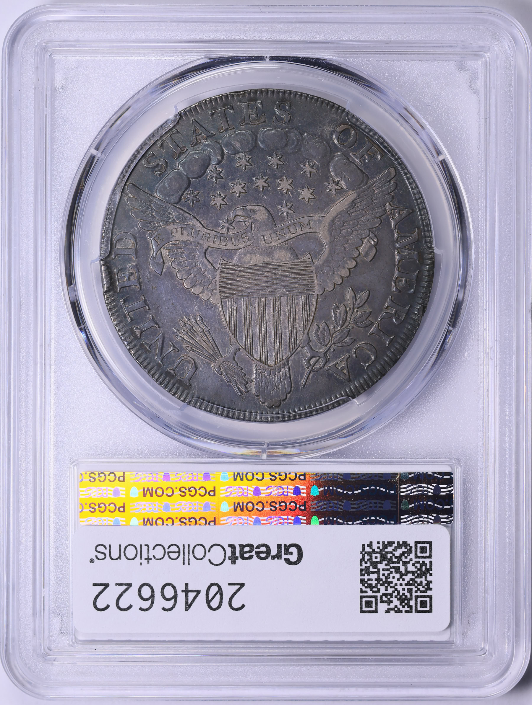 1802 Draped Bust Silver Dollar PCGS AU-55 (Item 2046622