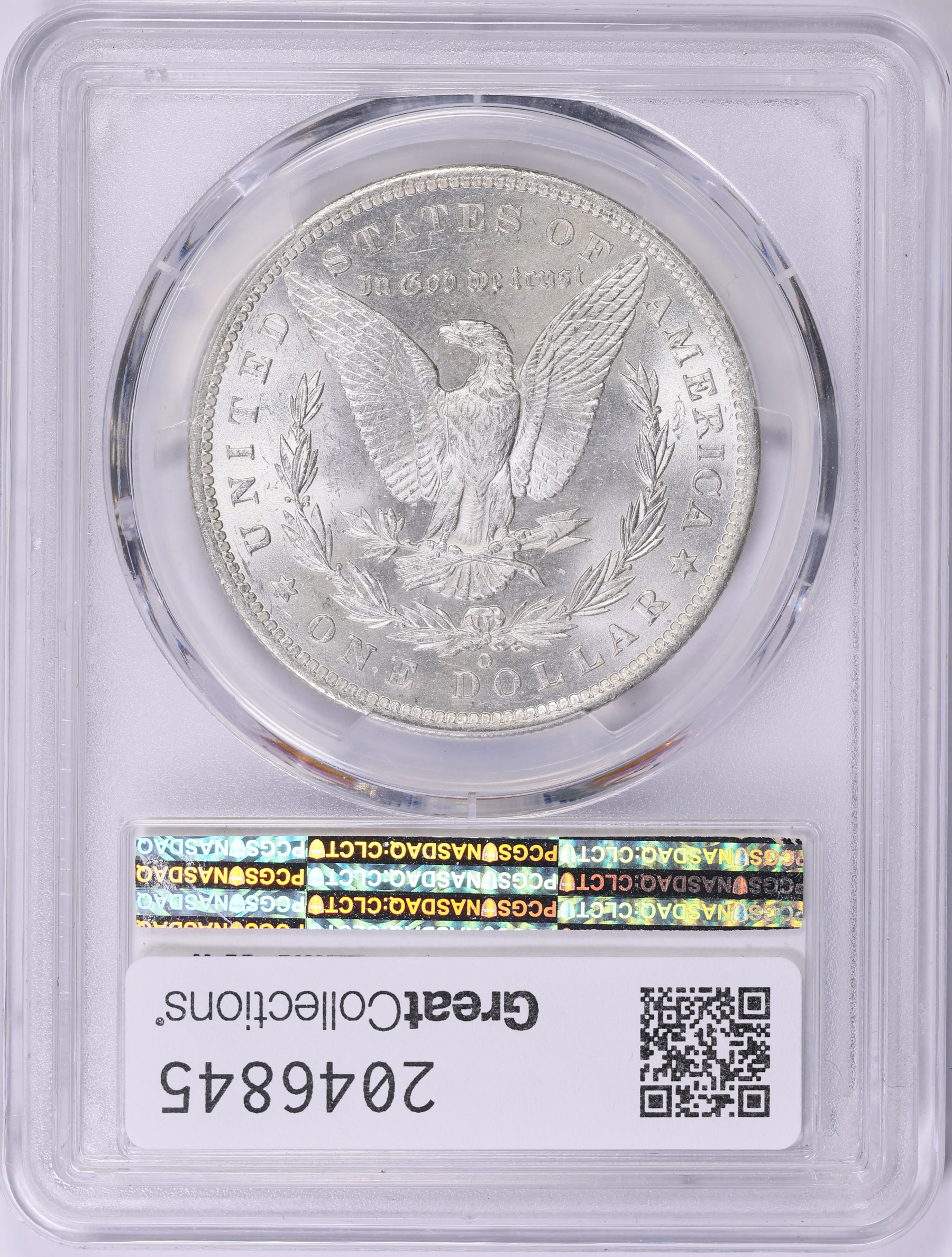 コレクション PCGS MS67 1885-O Morgan Silver Dollar PCGS MS-67+ (CAC Green) (Item 2046845