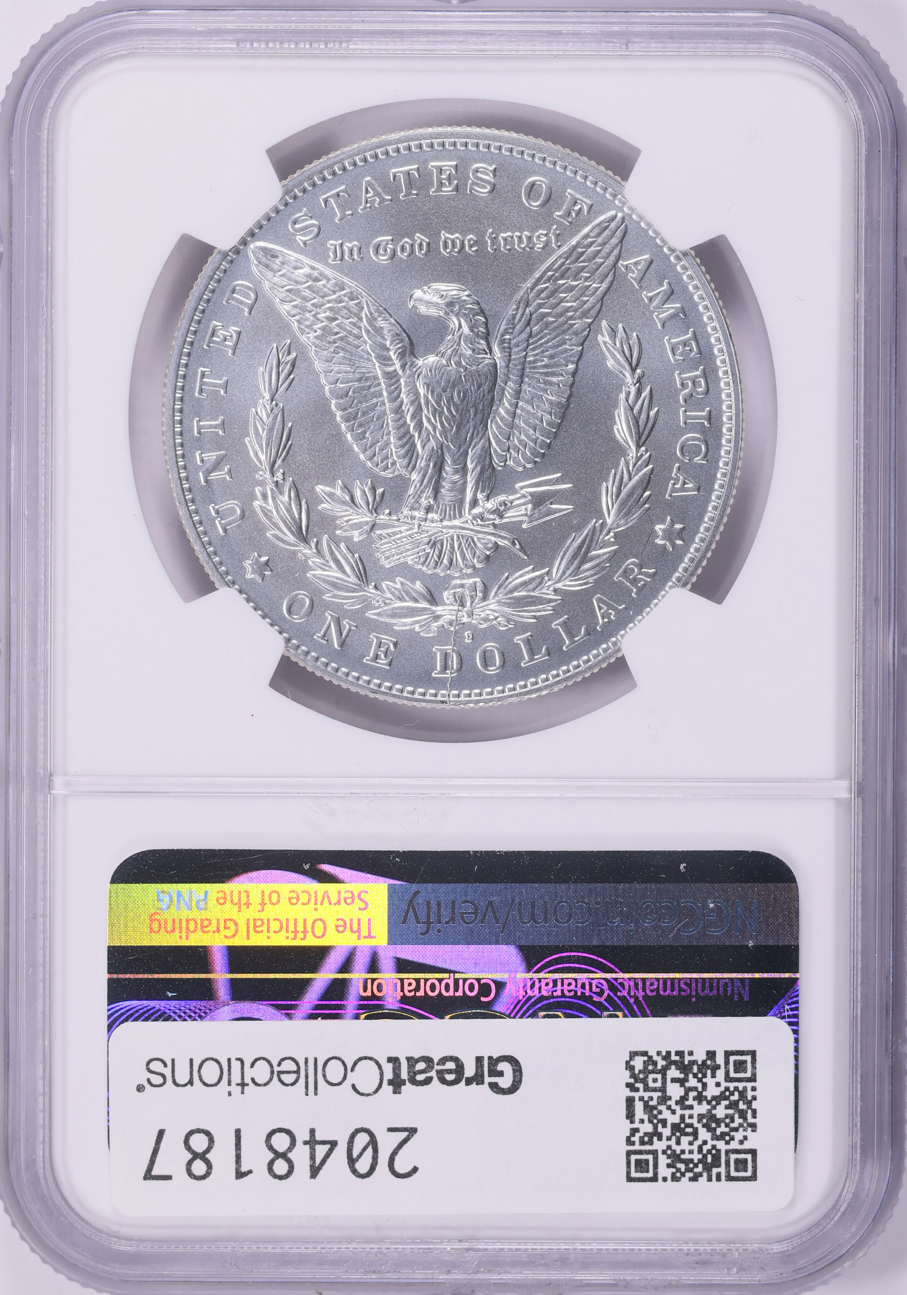 2021-D Morgan Silver Dollar D Privy 100th Anniversary First Day of