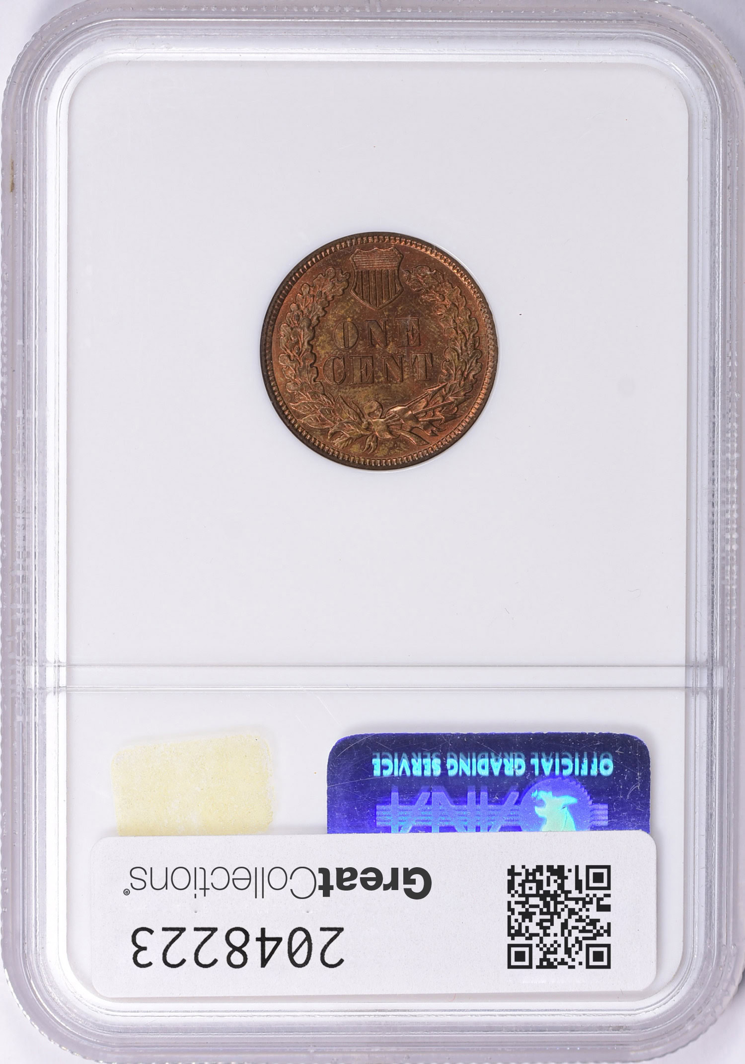 1884 Indian Cent NGC MS-65 RB (Item 2048223) | GreatCollections