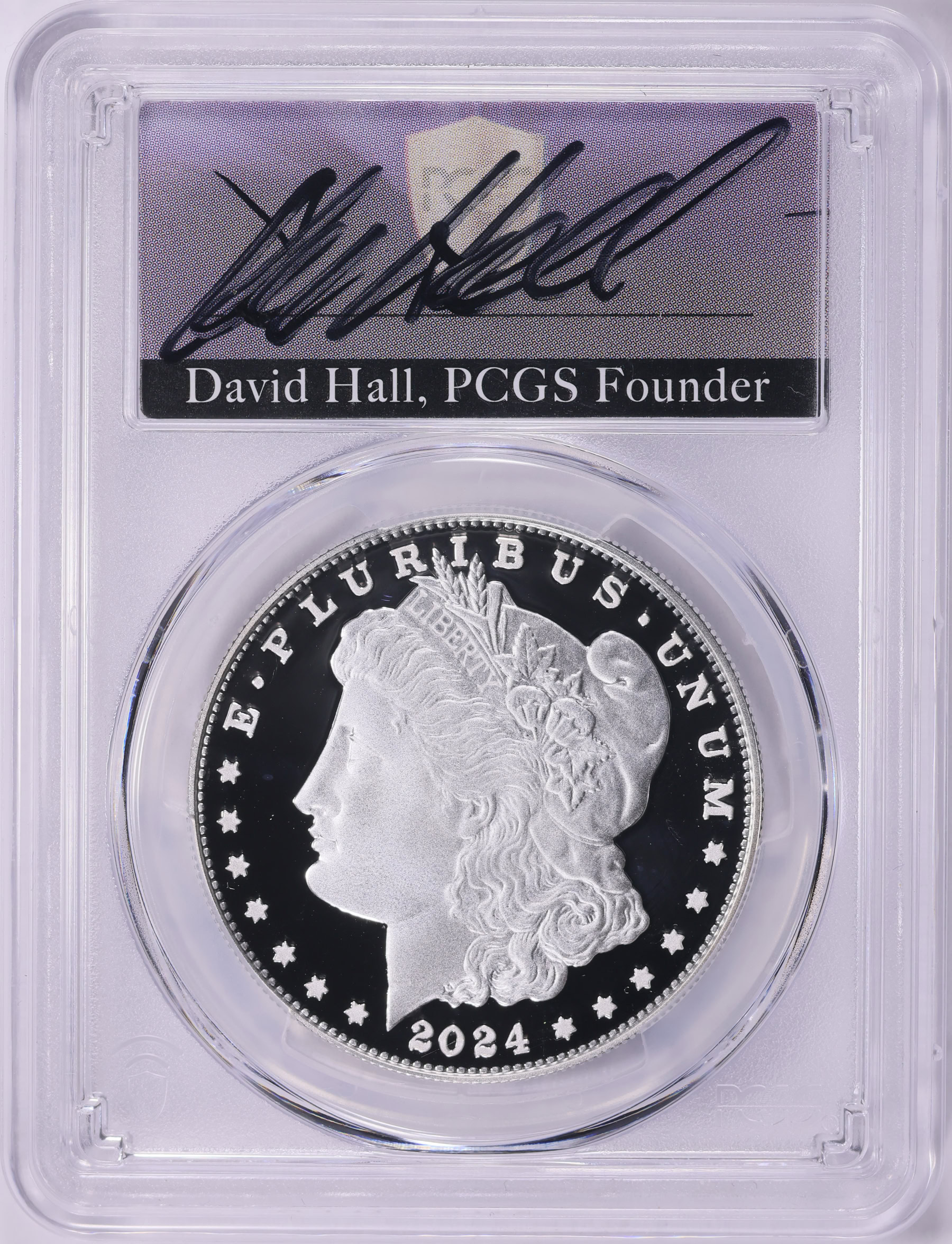 2024-S Morgan Silver Dollar First Day of Issue PCGS Proof-70 DCAM