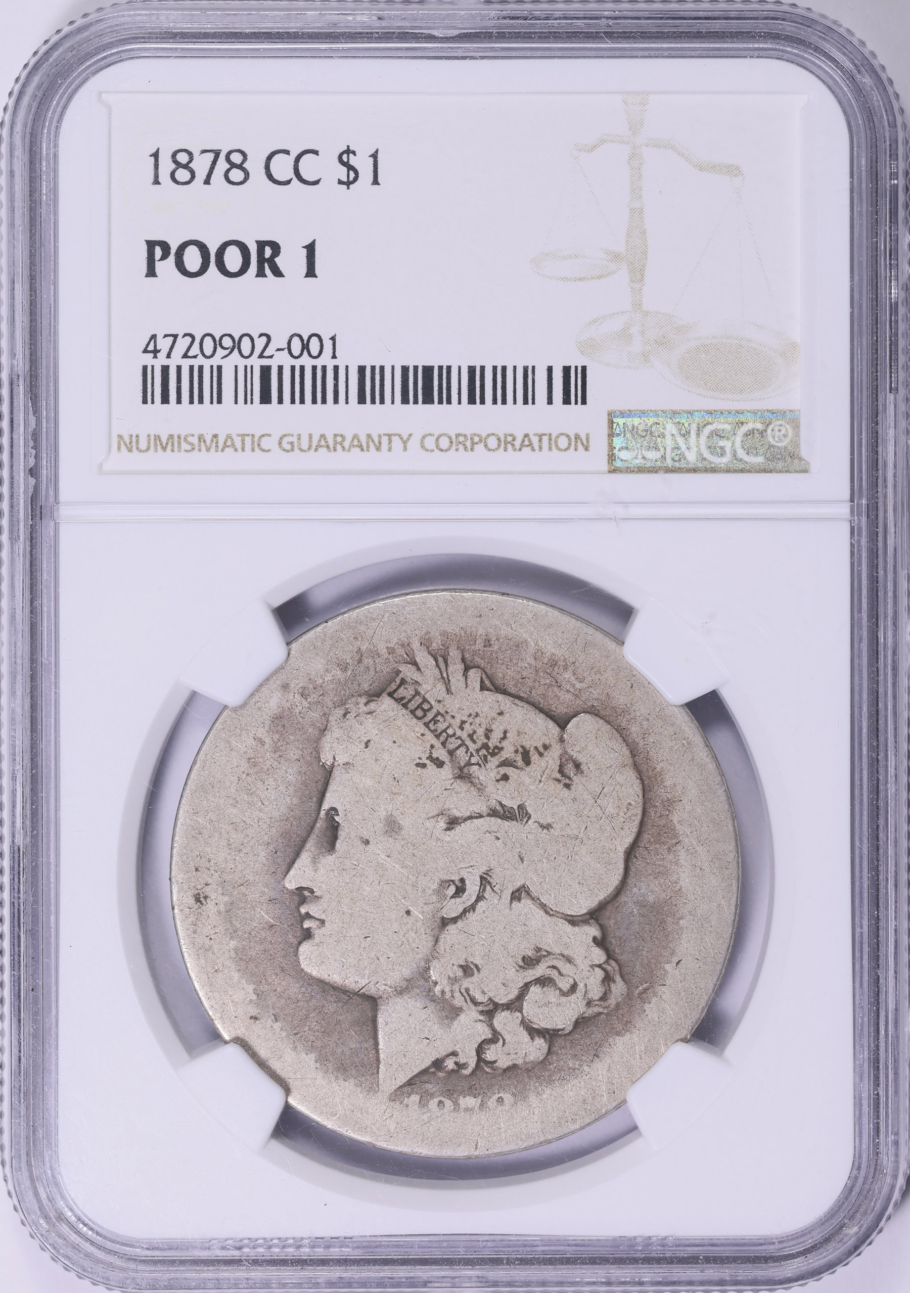 1878-CC Morgan Silver Dollar NGC PO-01 (Item 2049037
