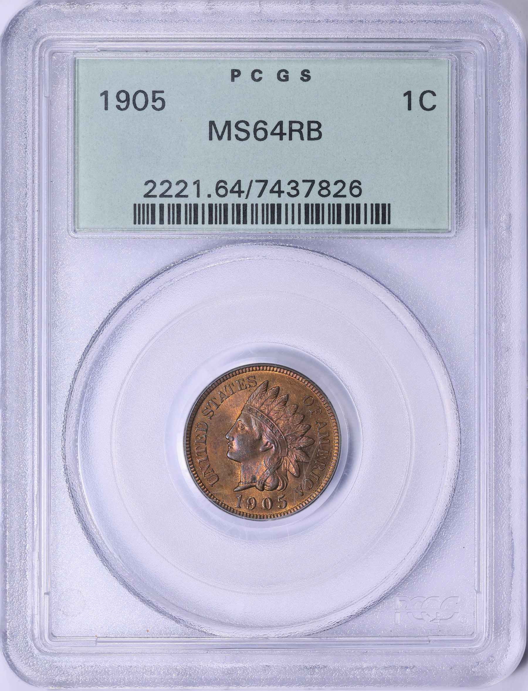 50c PCGS/CAC MS64-バーバーハーフドル- show original title #oot-wr