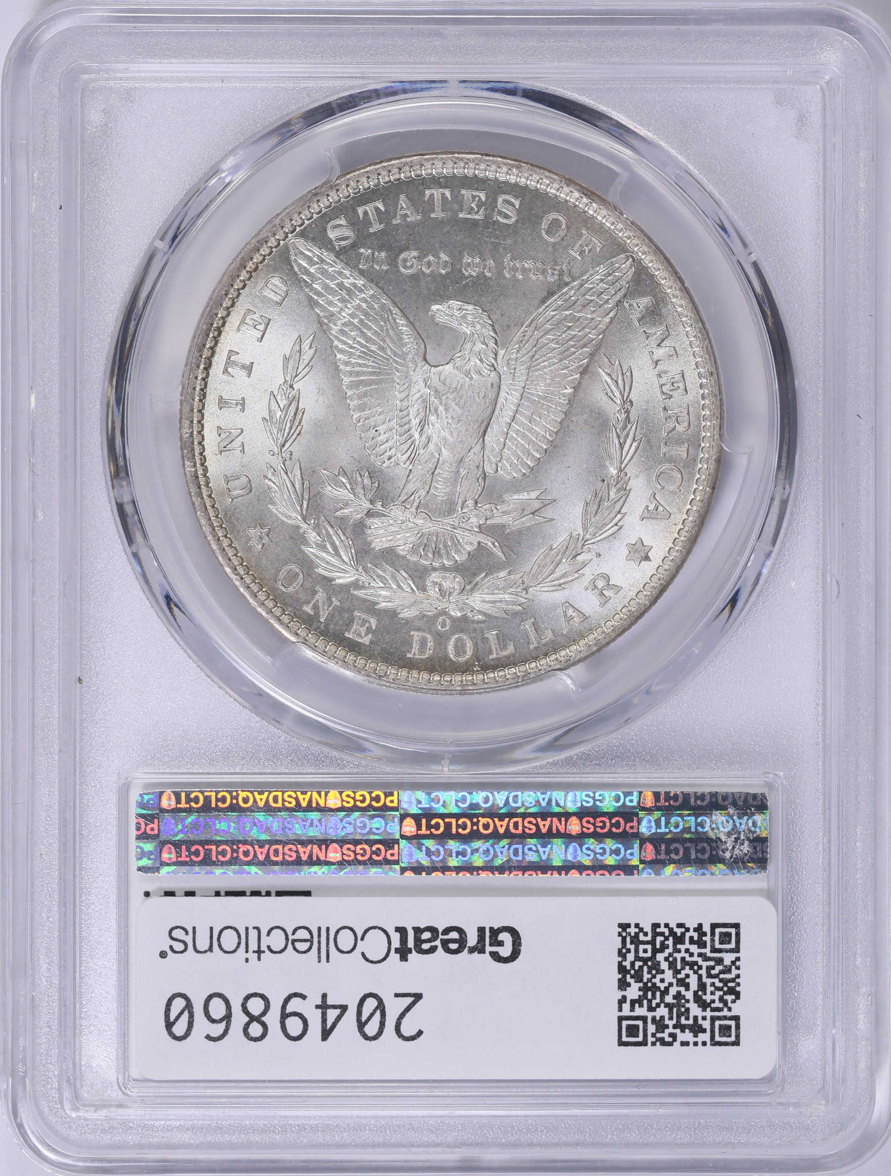 1900-O Morgan Silver Dollar PCGS MS-67 (CAC Green) (Item 2049860