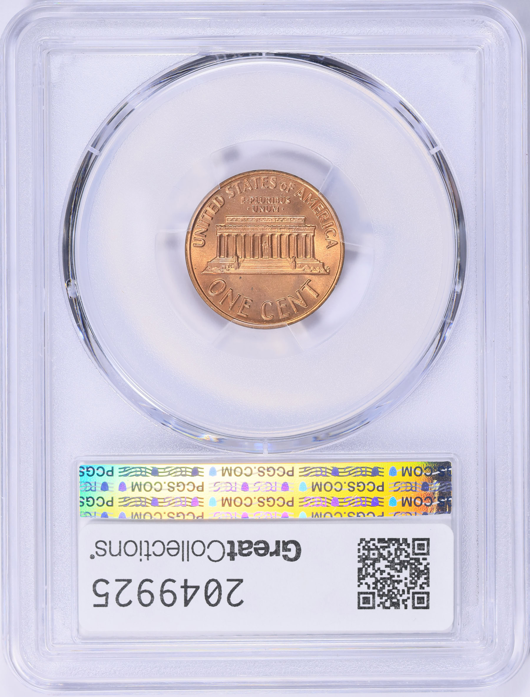 1972-D Lincoln Cent PCGS MS-67 RD (Item 2049925