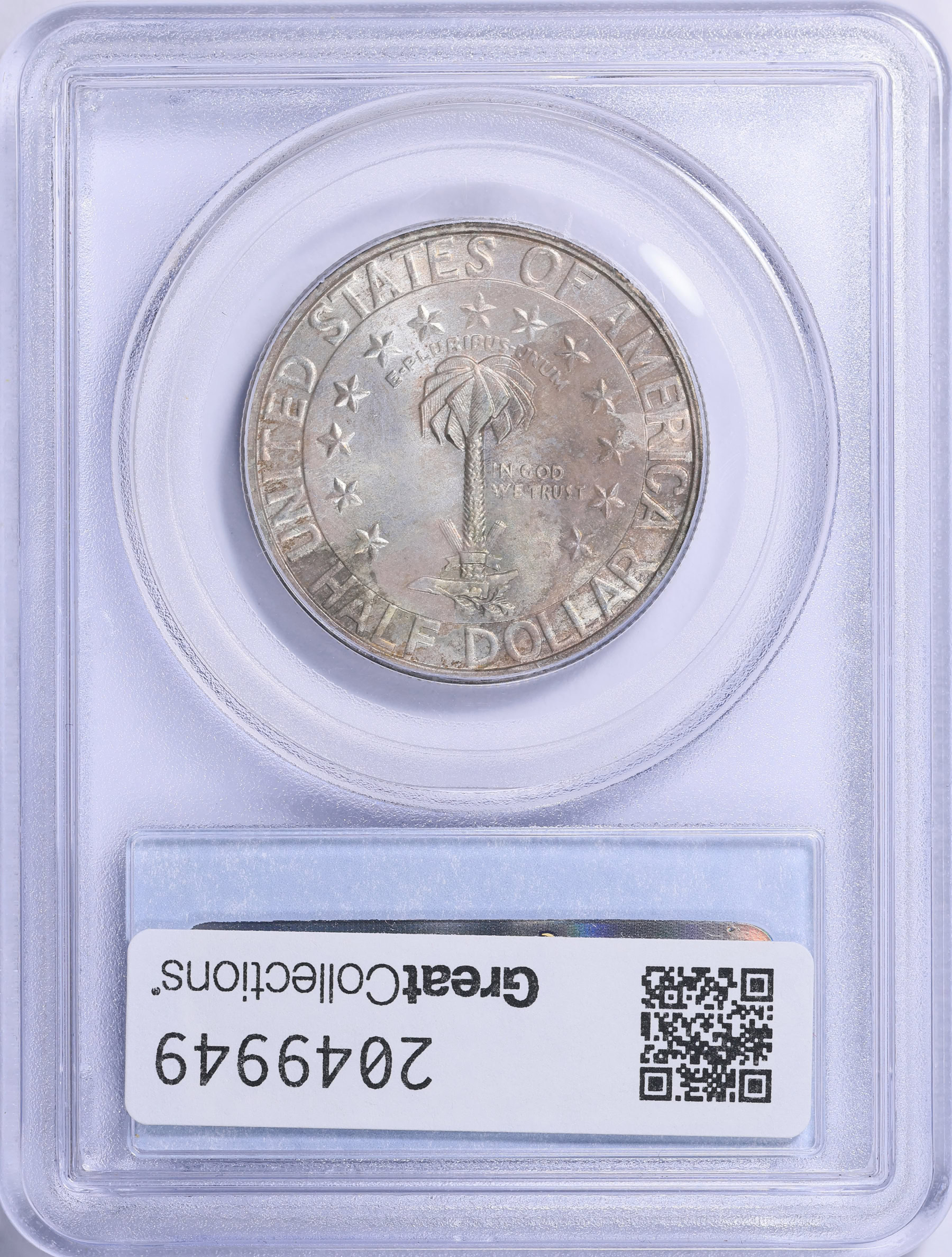 1936-S Columbia, South Carolina, Sesquicentennial Half Dollar PCGS MS ...