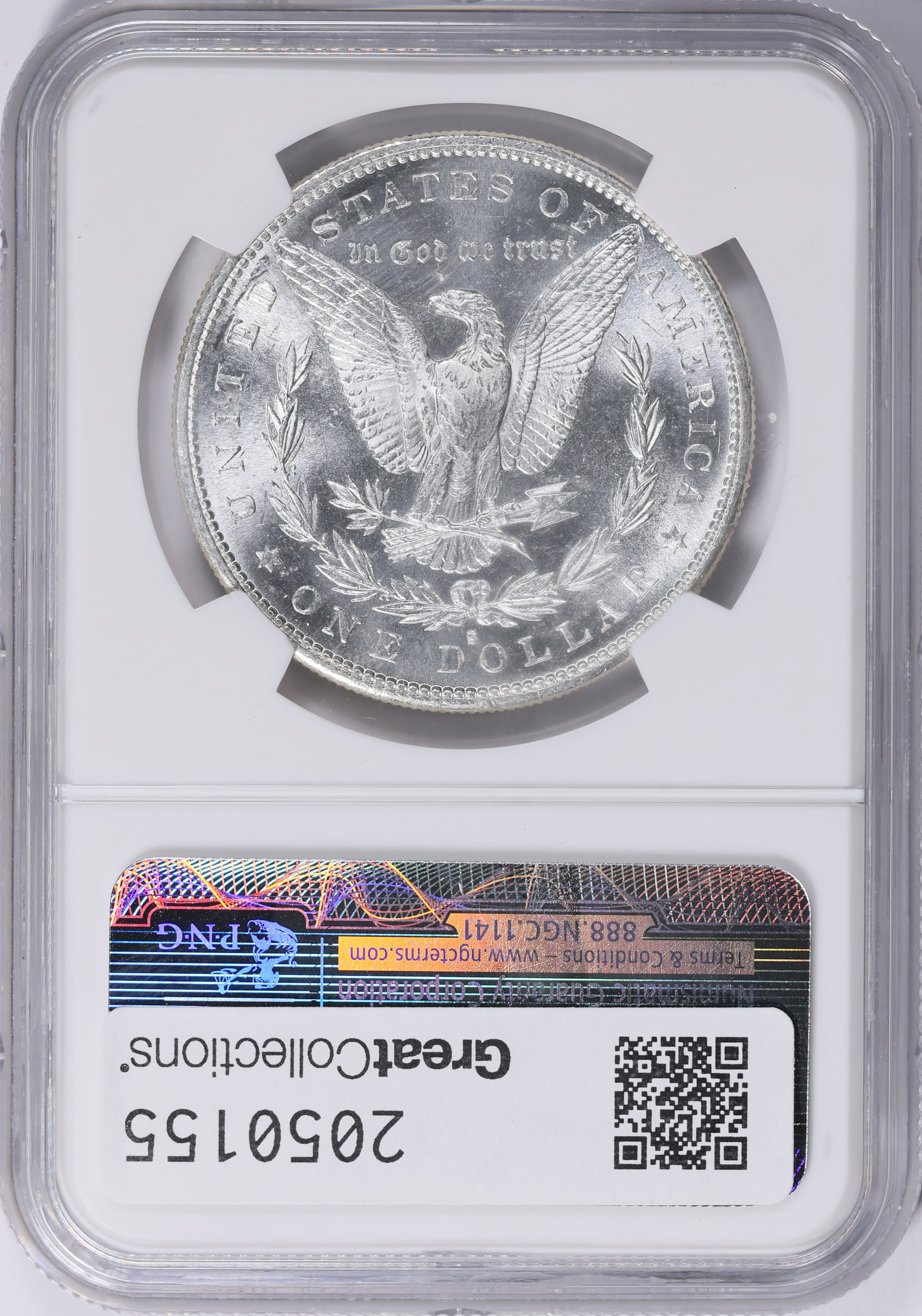 1882-S Morgan Silver Dollar NGC MS-66 (Item 2050155