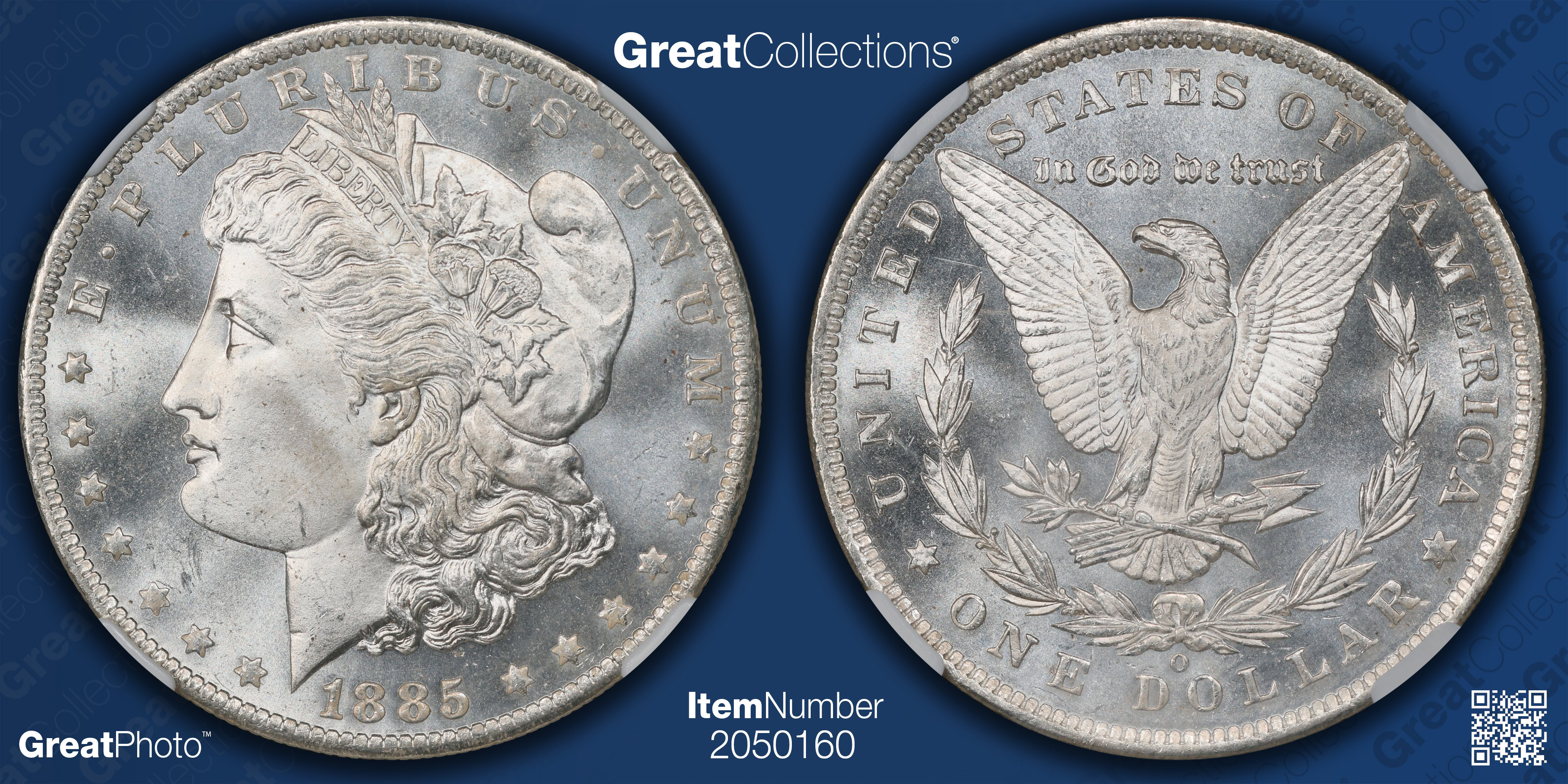 1885-O Morgan Silver Dollar NGC MS-66 PL (Item 2050160