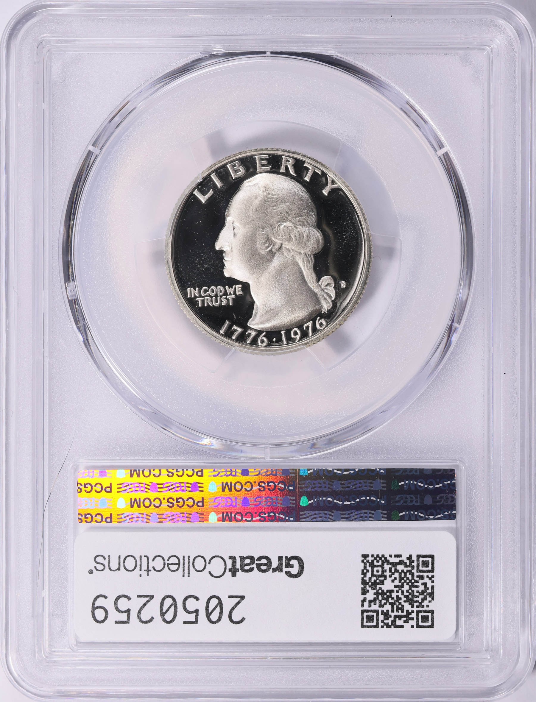 1976-S Washington Quarter Silver PCGS Proof-70 DCAM (Item 2050259 ...