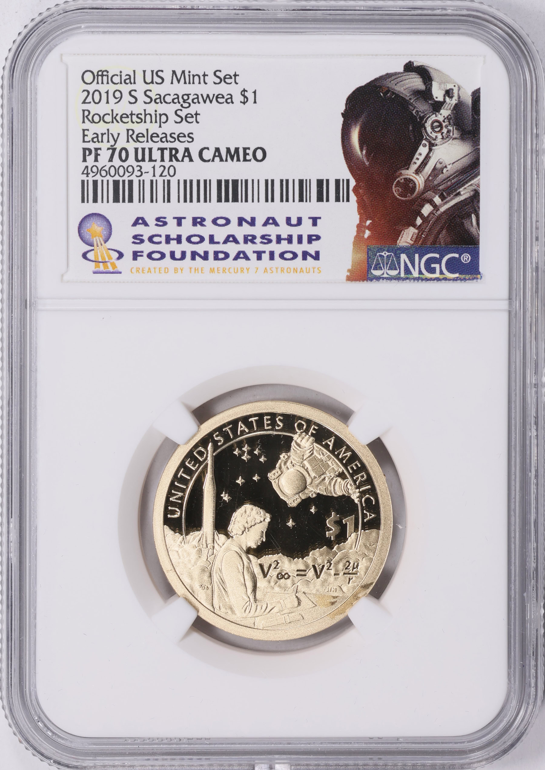 2019-S Sacagawea Dollar Native American Early Releases (From the