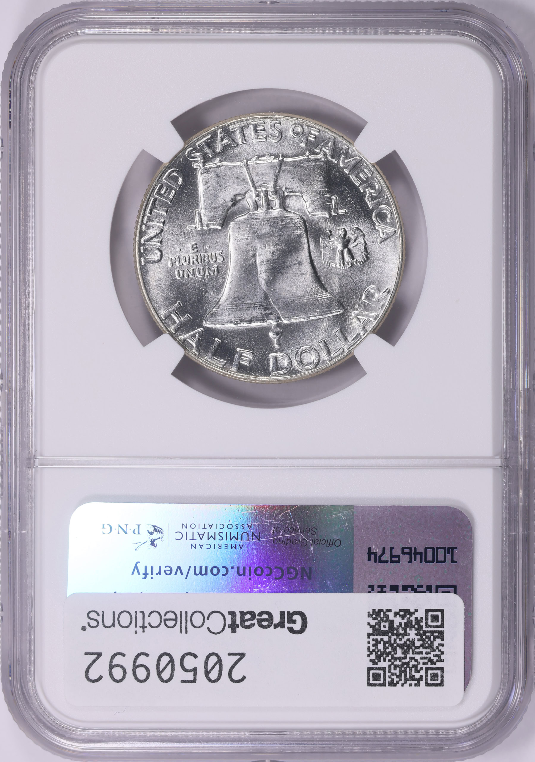1961 Franklin Half Dollar NGC MS-63 (Item 2050992